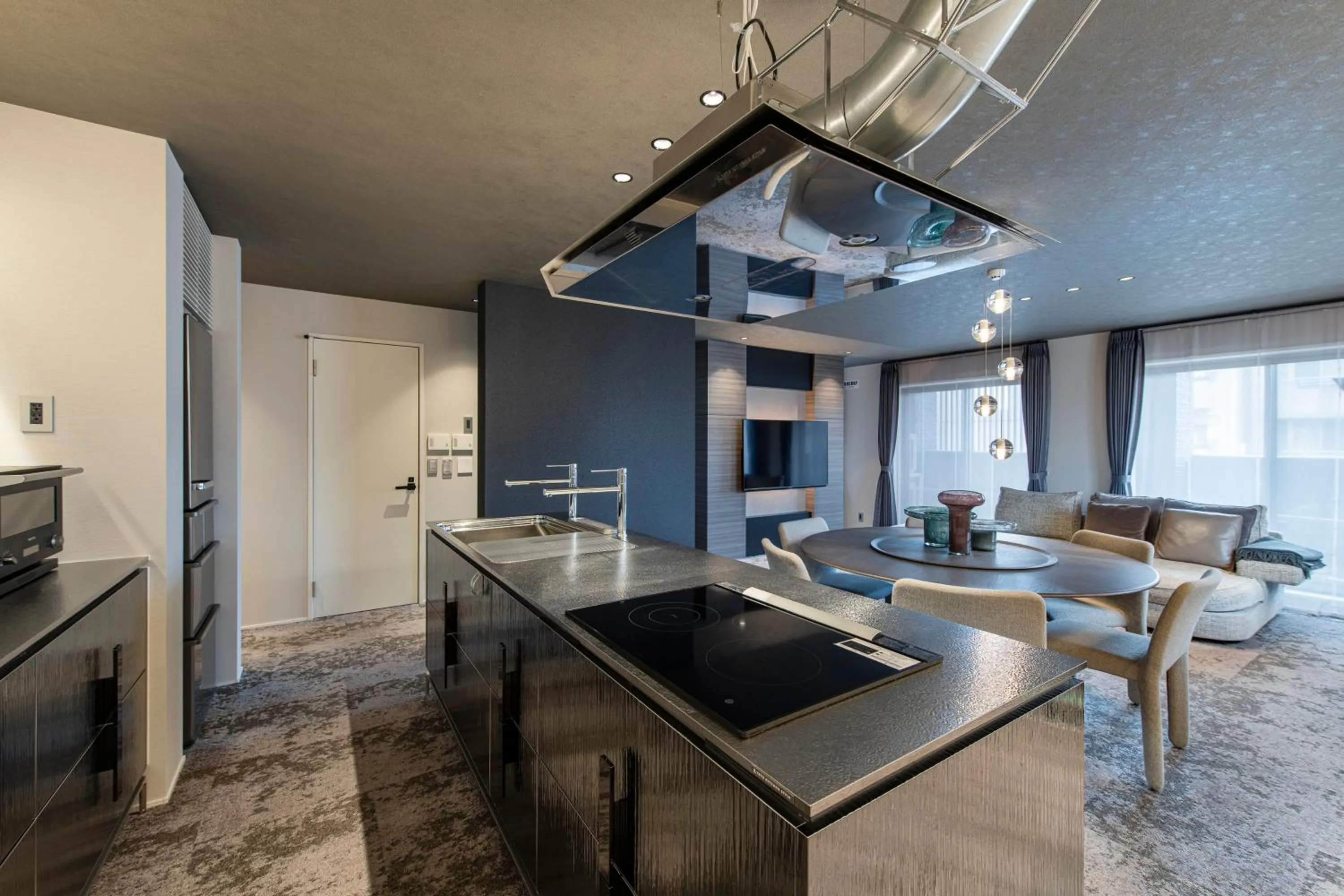 Kitchen or kitchenette in HOTEL MASTAY jingumichi