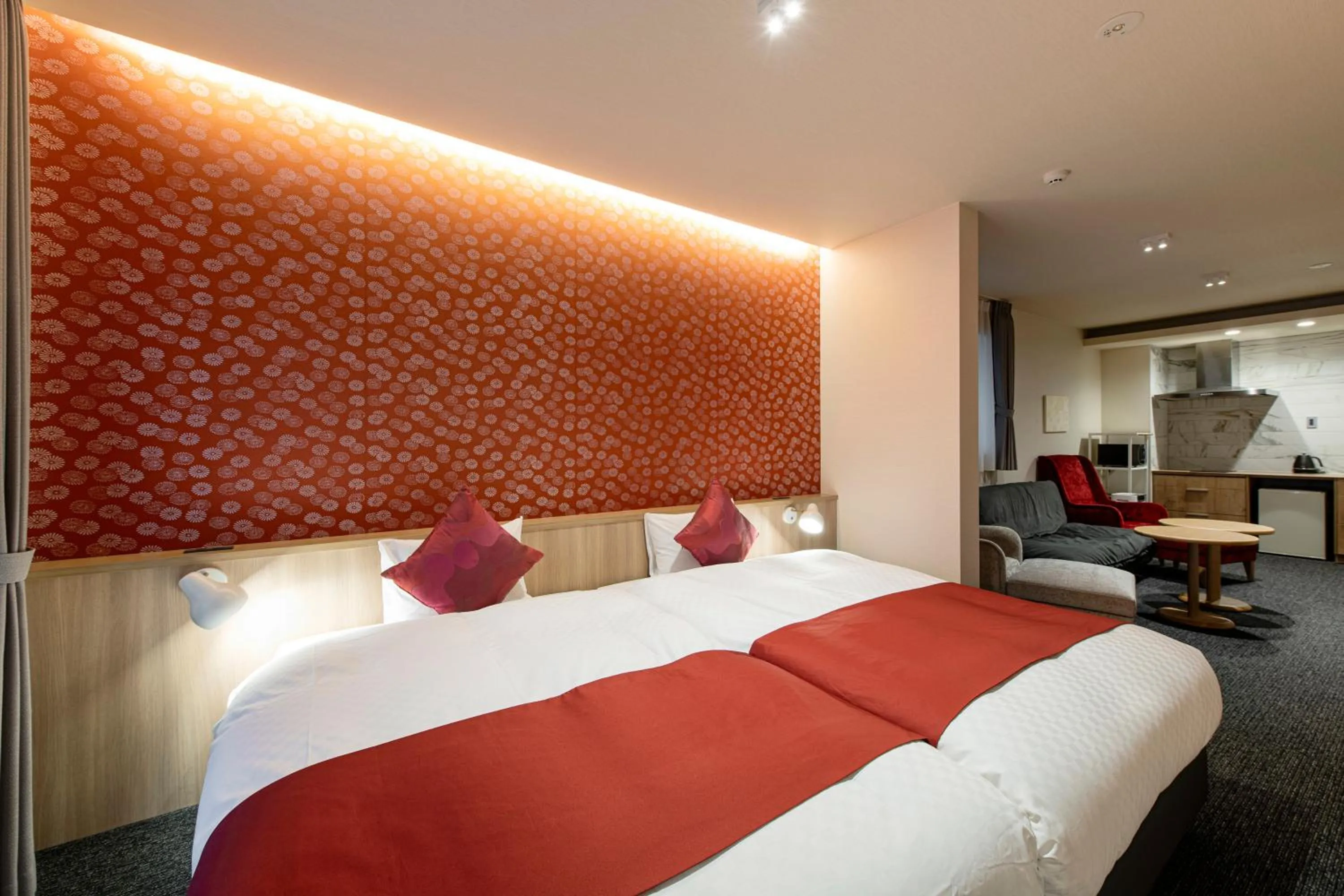 Bed in HOTEL MASTAY jingumichi