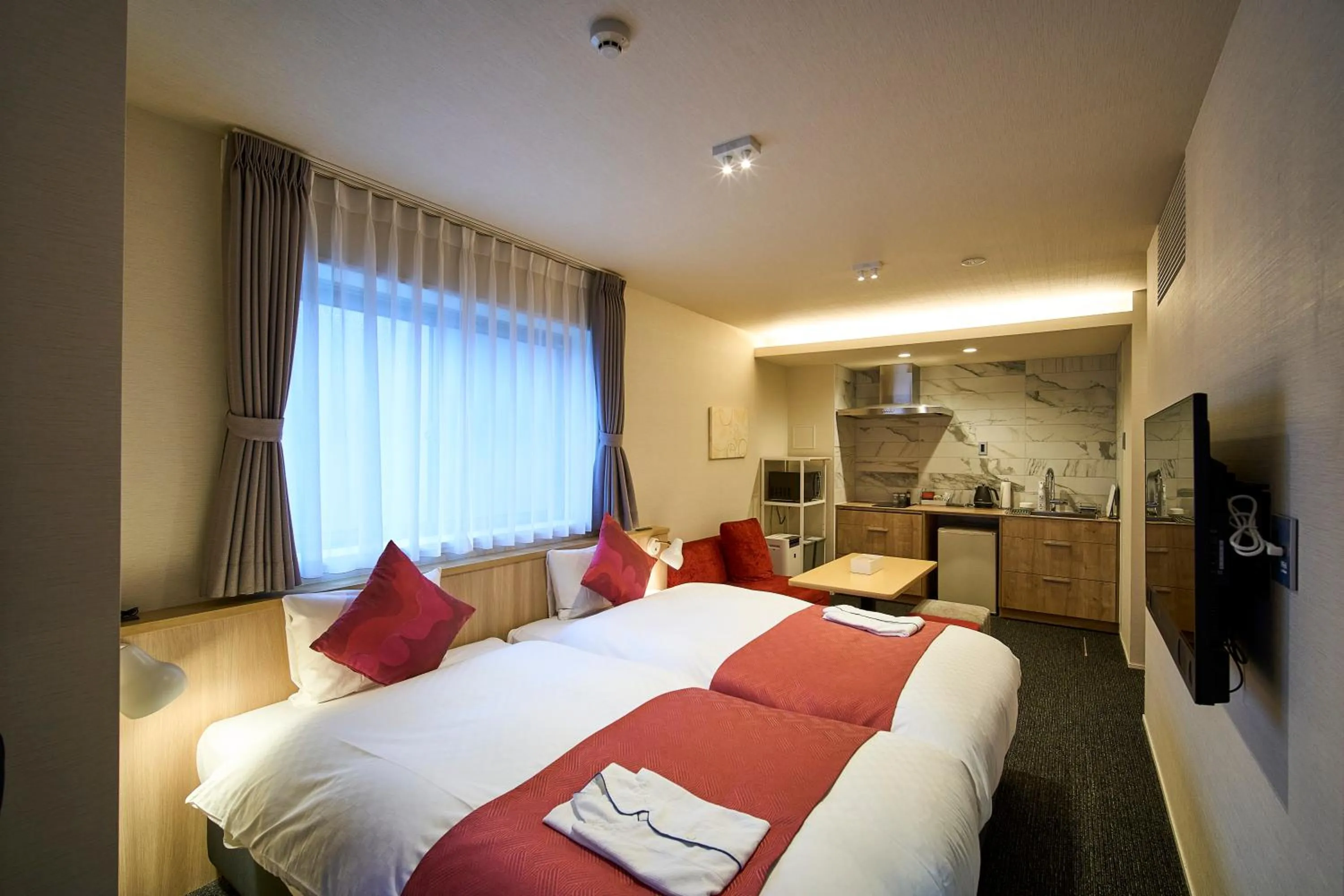 Bed in HOTEL MASTAY jingumichi