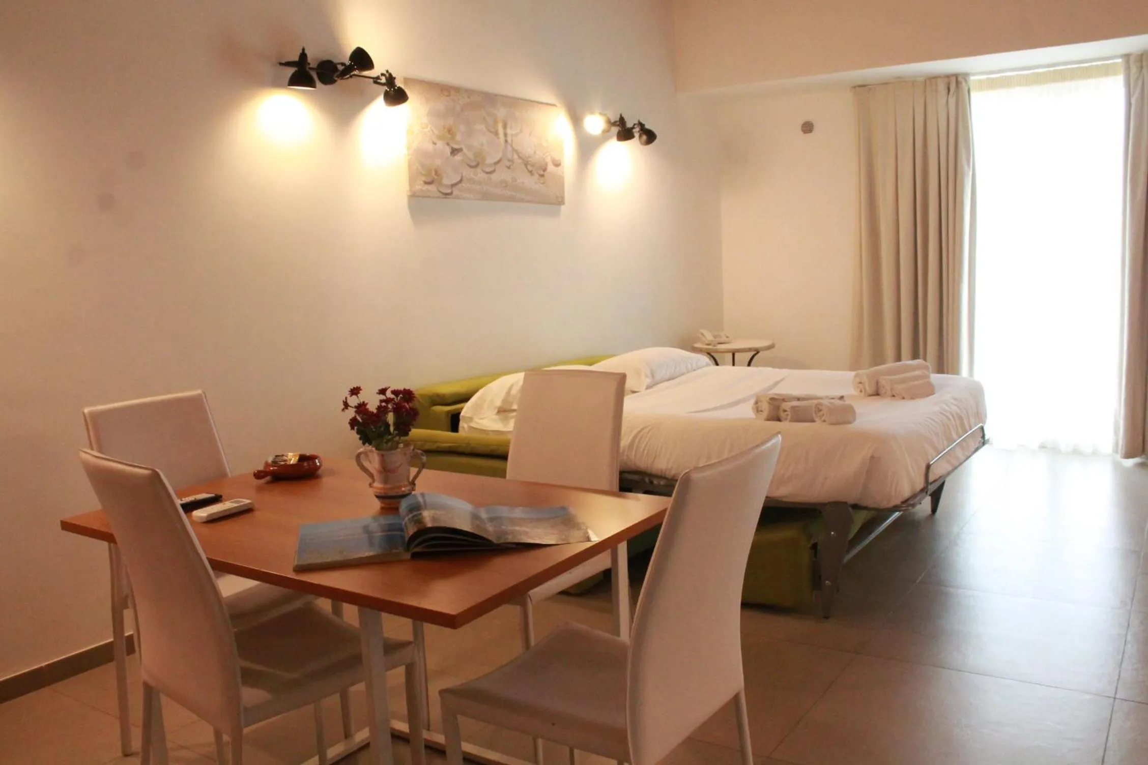 Living room, Bed in Don Vittorio Country Village