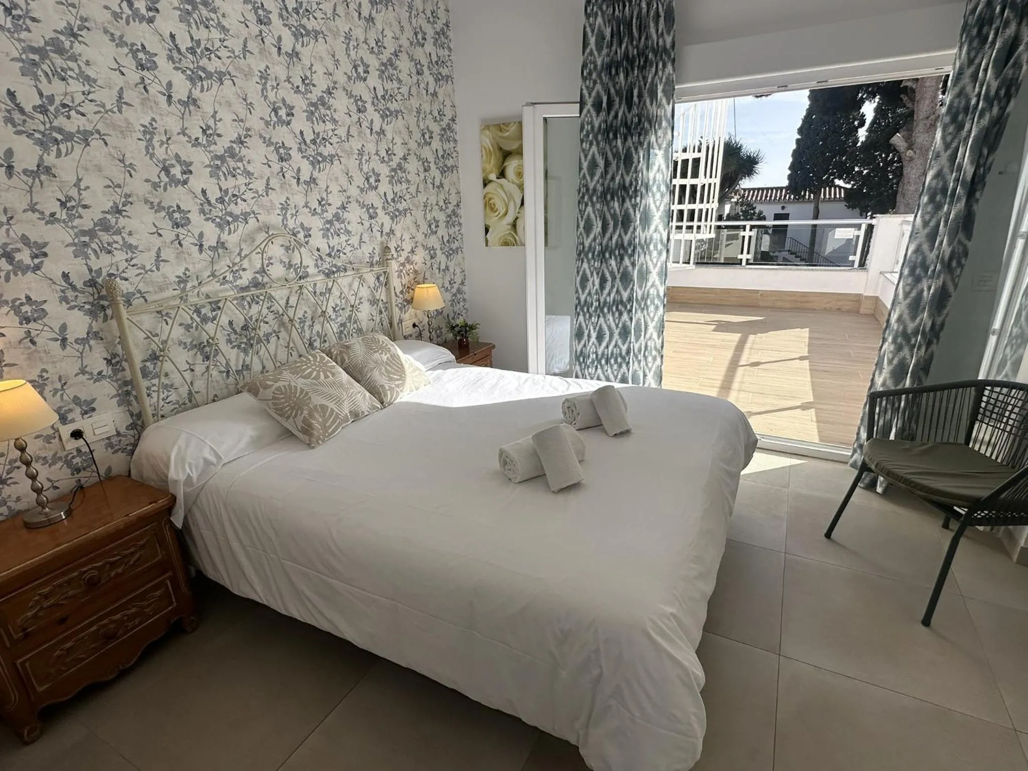 Bed in Nerja Paradise Rentals - Villa Bonilla