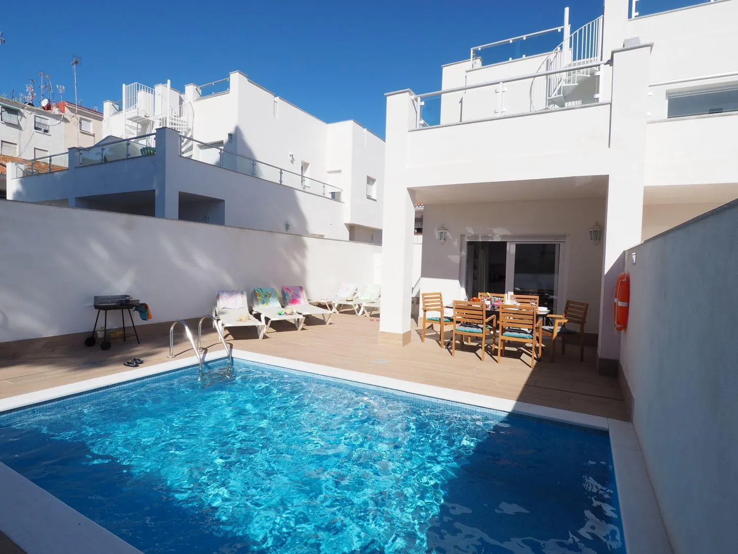 Swimming pool in Nerja Paradise Rentals - Villa Bonilla