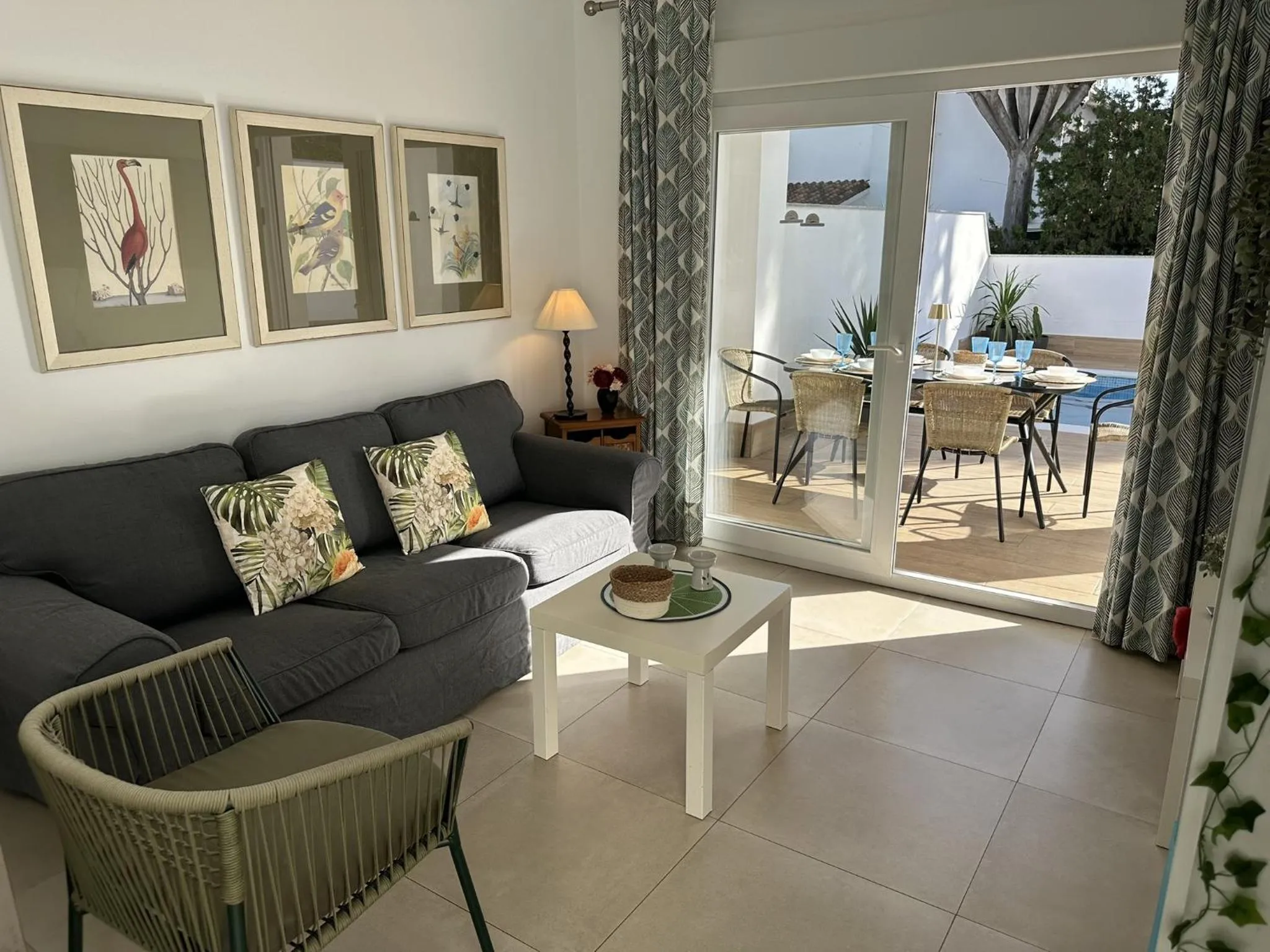 Communal lounge/ TV room in Nerja Paradise Rentals - Villa Bonilla