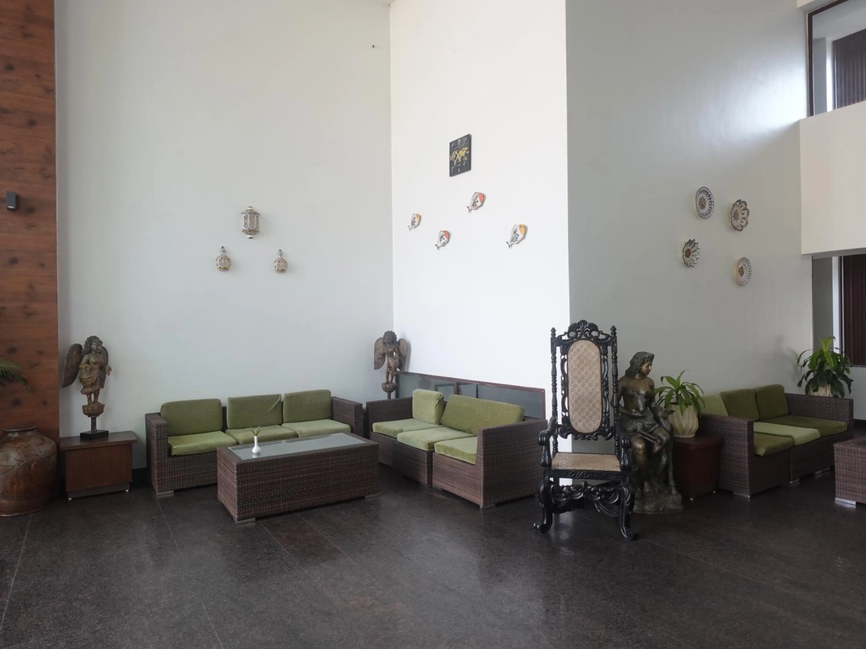 Seating area in Sobit Sarovar Portico