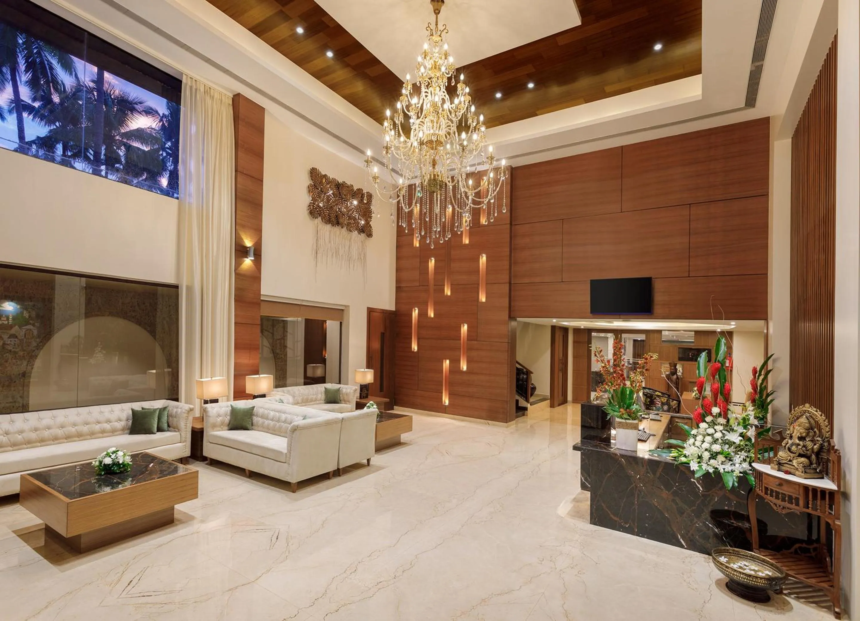 Lobby or reception in Sobit Sarovar Portico