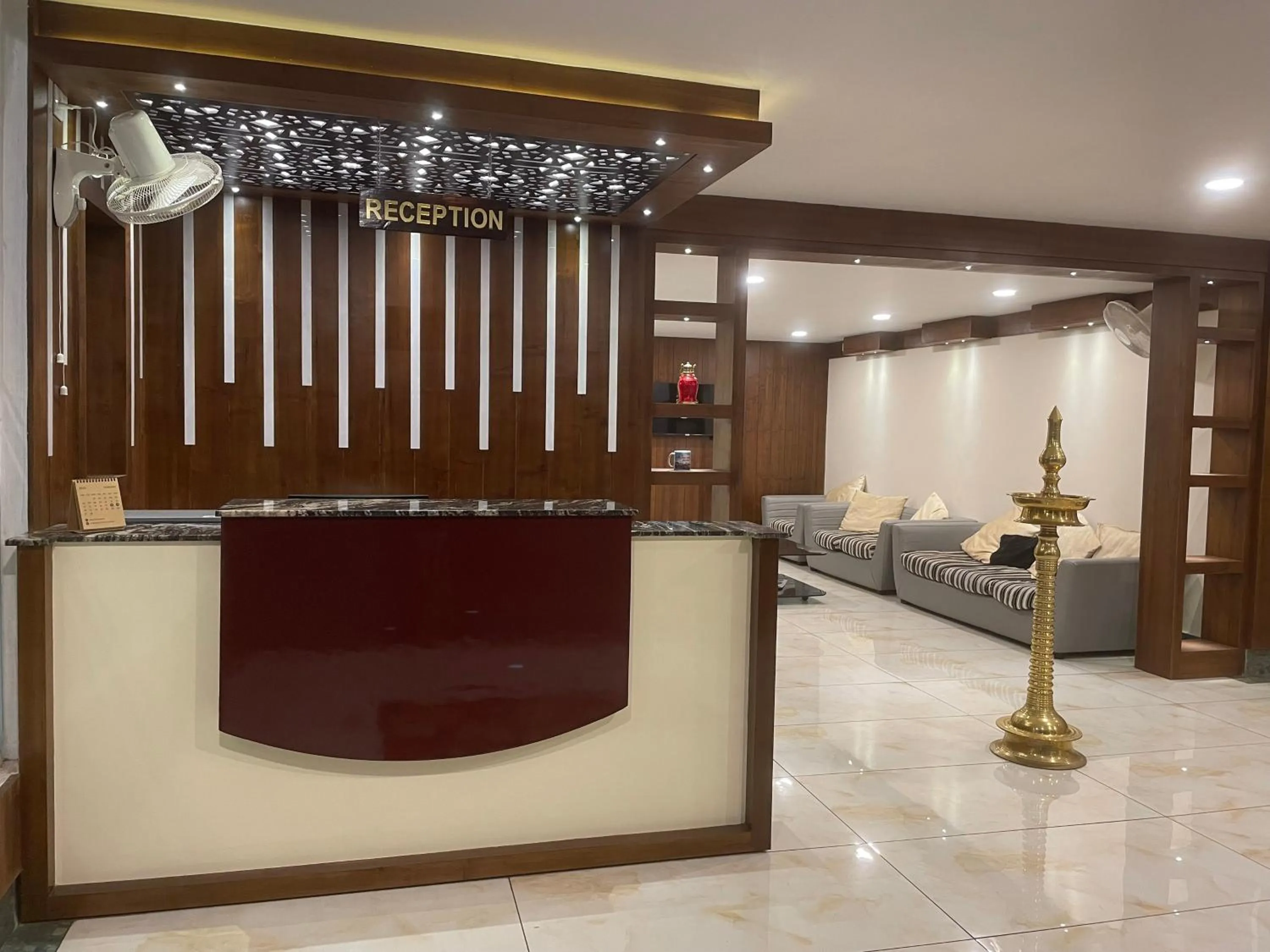 Lobby or reception in Hotel Opalo Kailas