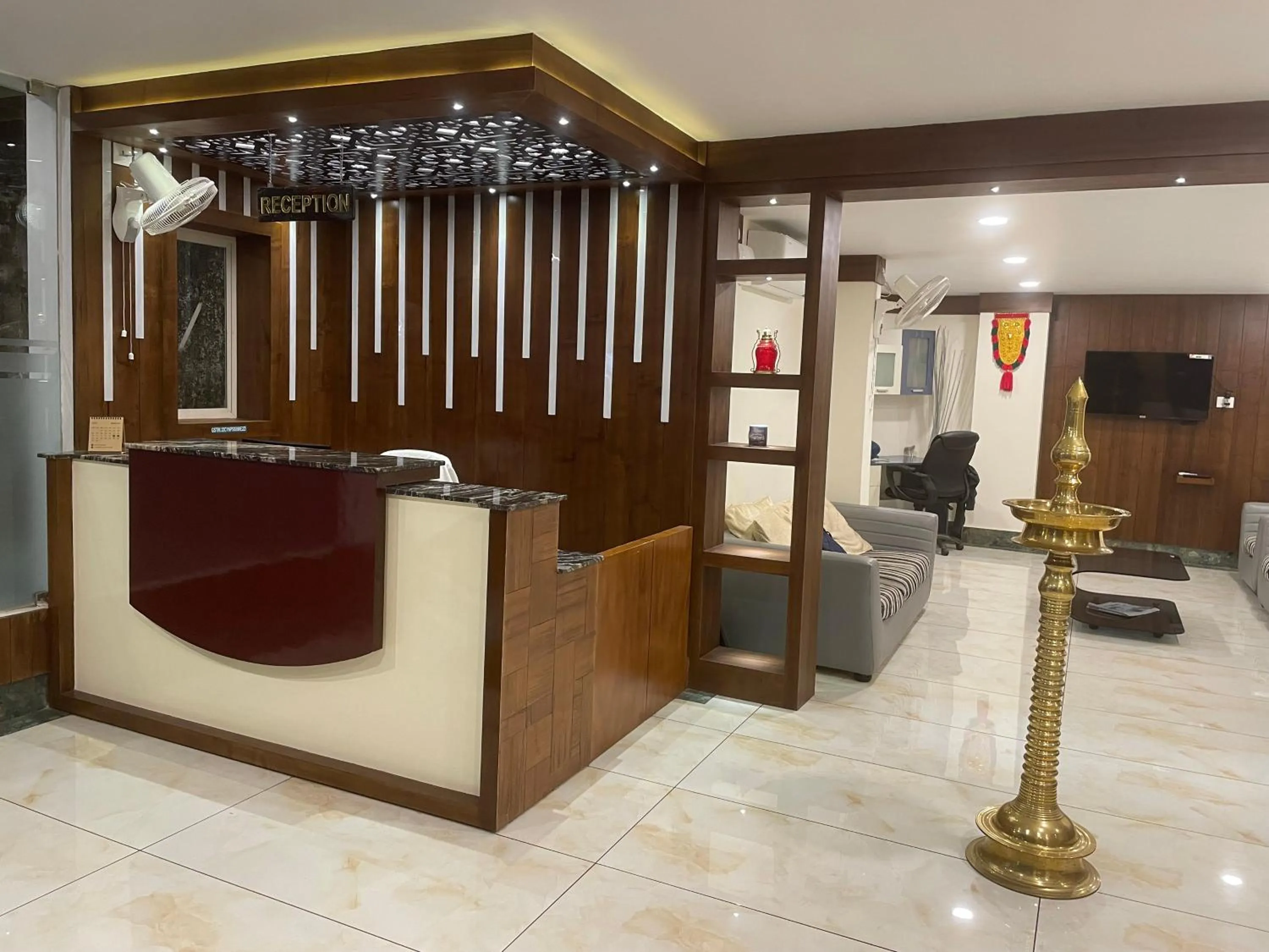 Lobby or reception in Hotel Opalo Kailas