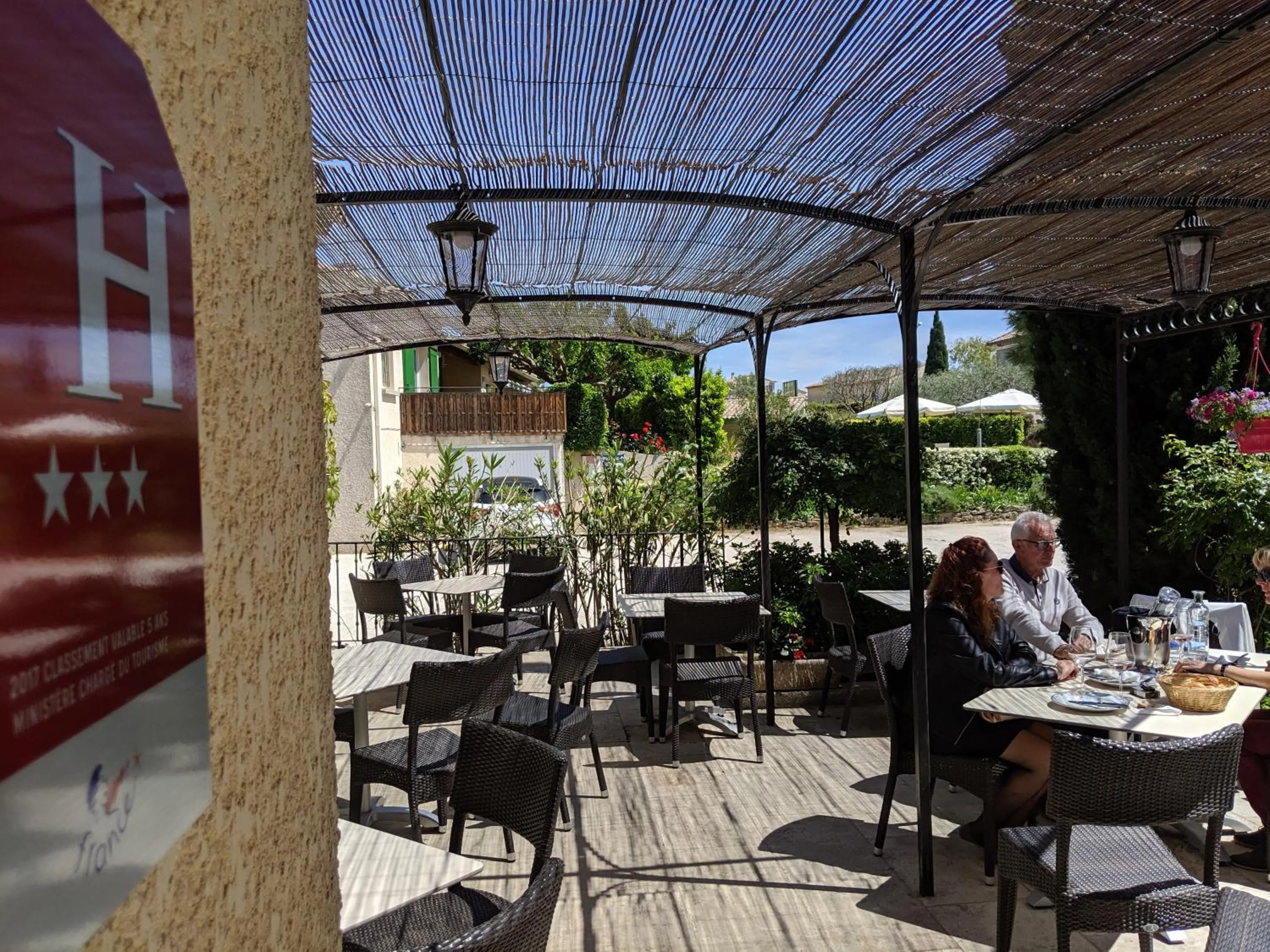 Balcony/Terrace in Hôtel Le Pradet