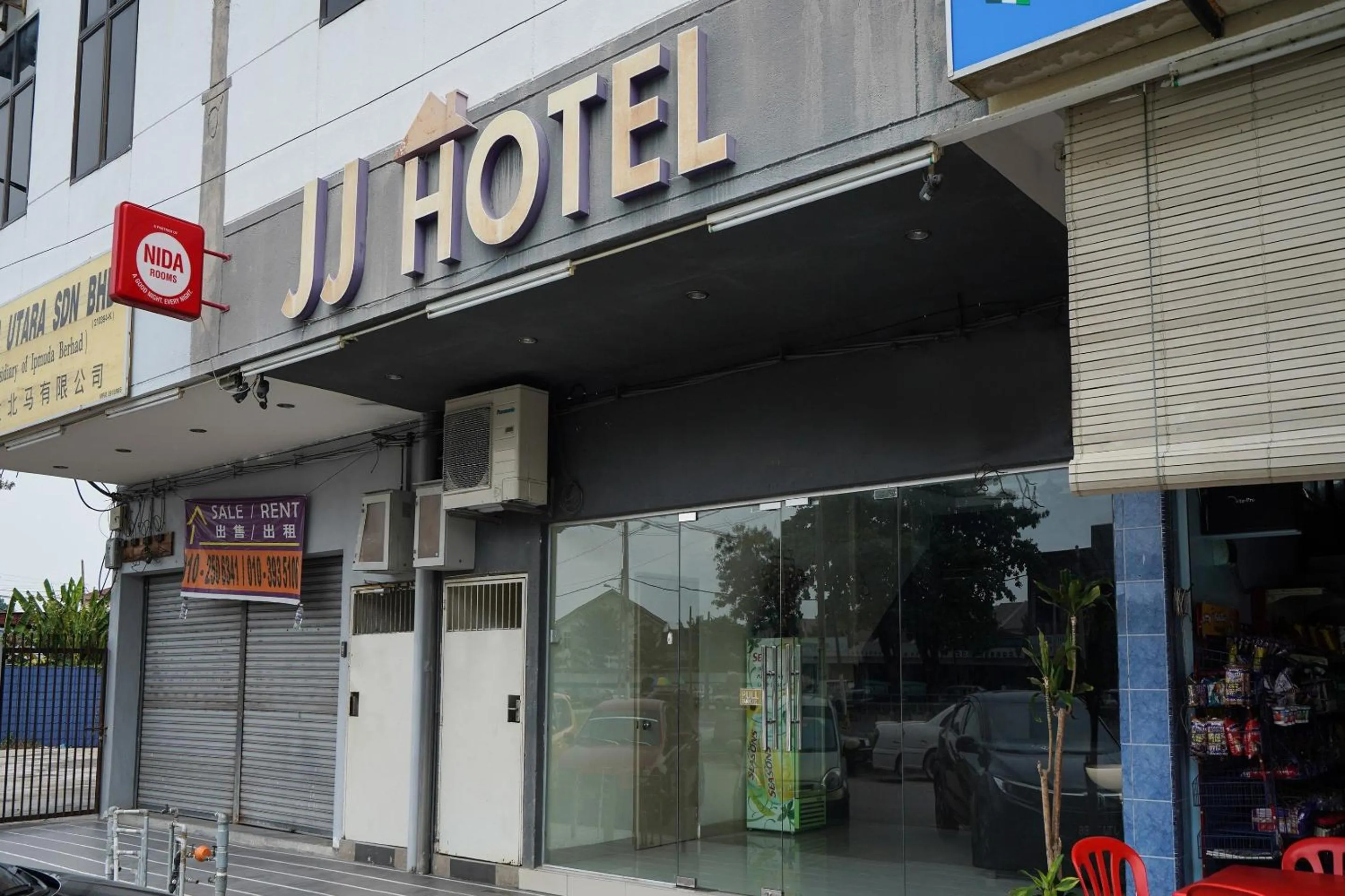 Facade/entrance in Hotel O Jj Hotel Sitiawan