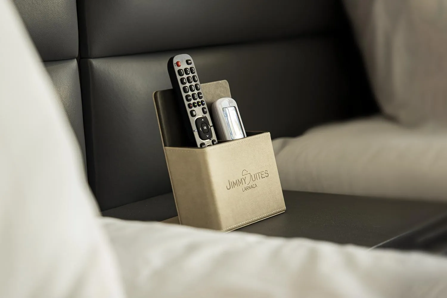 Bedroom in Jimmy's Suites