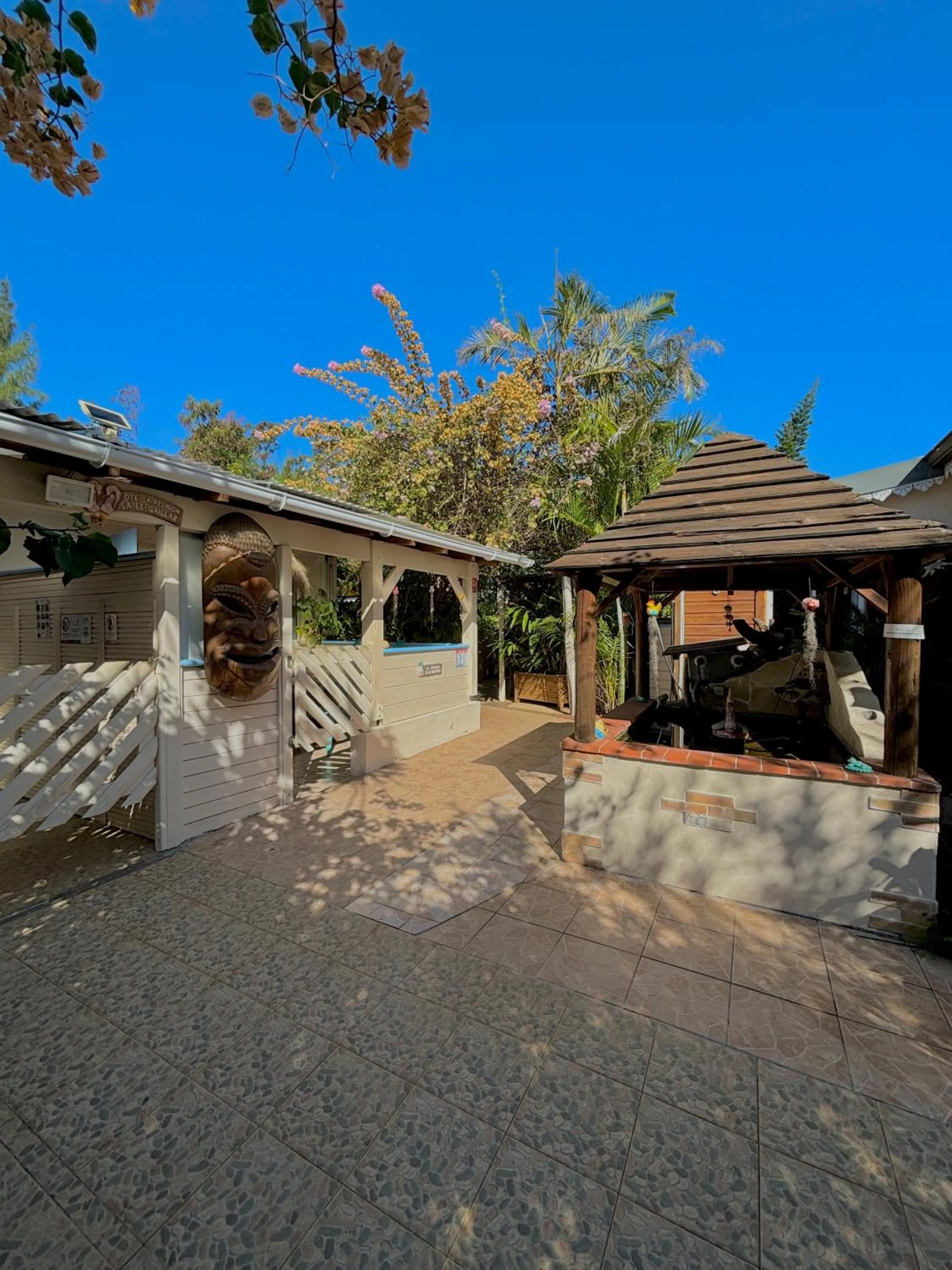 Garden in Hôtel Coco Island