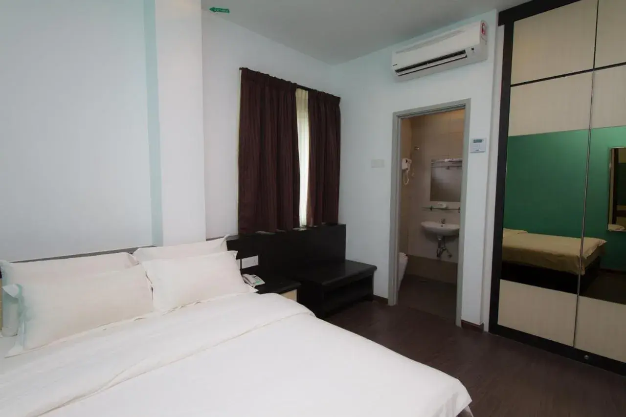 Bed in Aurora Boutique Hotel Bed in Aurora Boutique Hotel