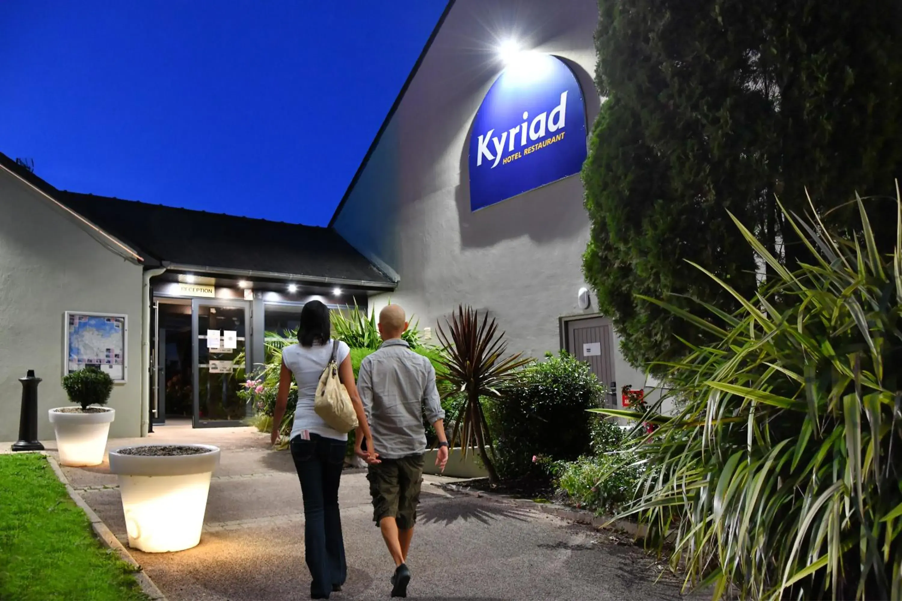 Property building in Kyriad Lannion-Perros-Guirec Property building in Kyriad Lannion-Perros-Guirec