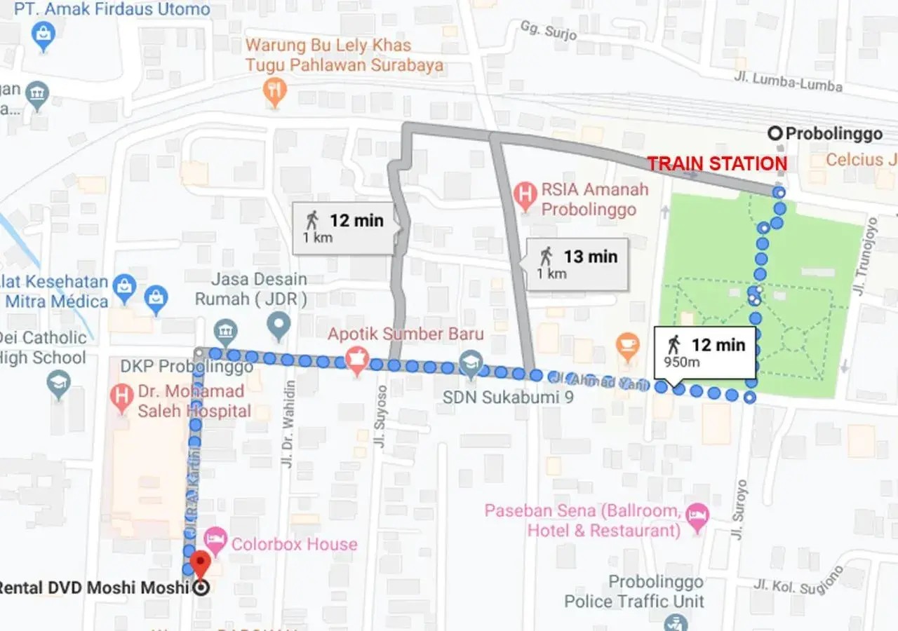 Bird's eye view in Moshi Moshi Bird's eye view in Moshi Moshi