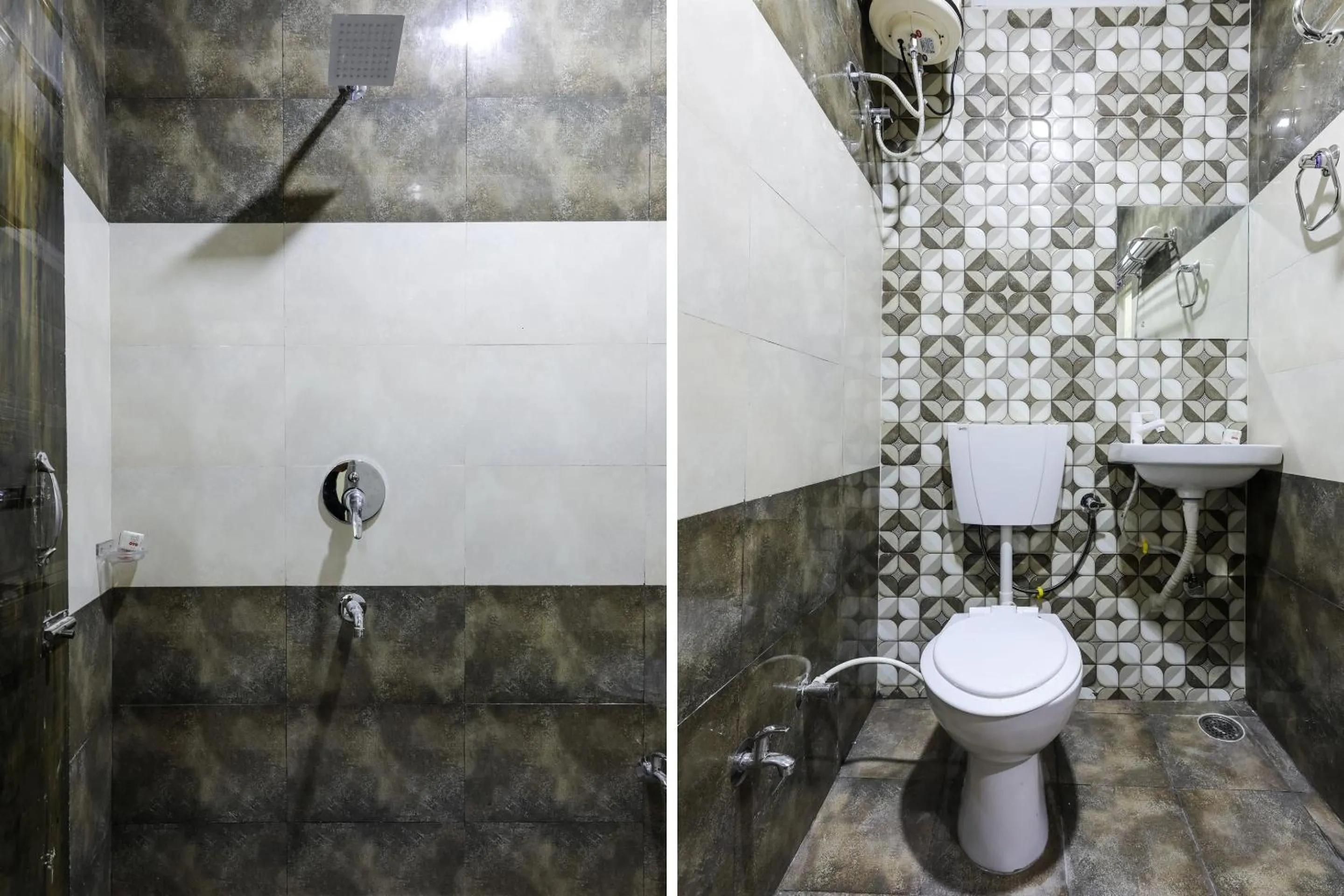 Bathroom in Hotel O Nabhyansh Elite