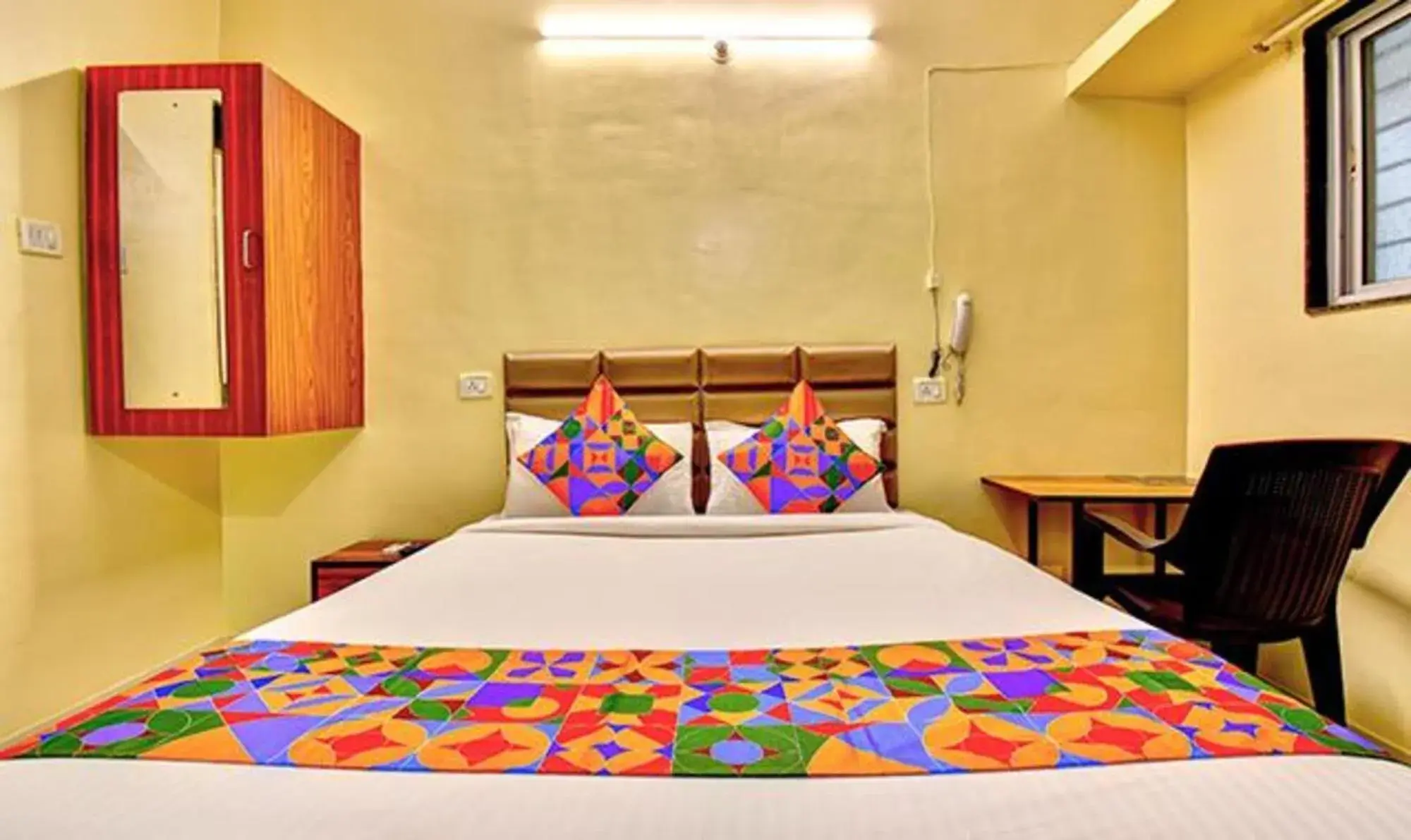 Bed in FabHotel SRH Bed in FabHotel SRH