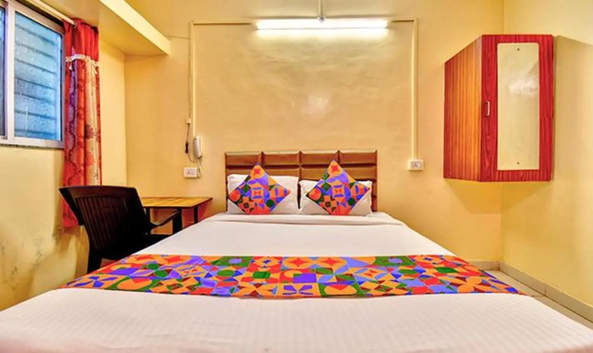 Bed in FabHotel SRH Bed in FabHotel SRH