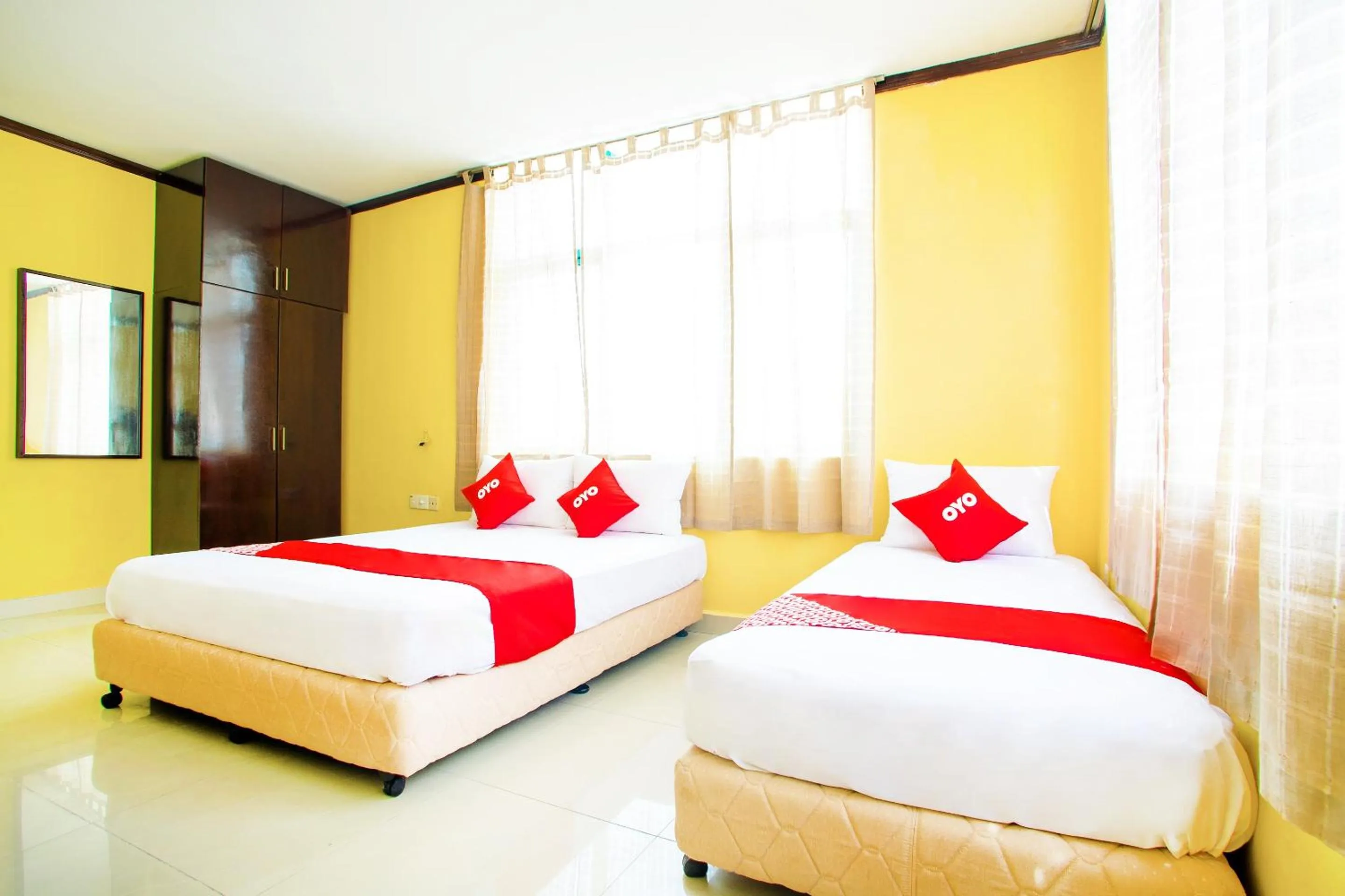 Bedroom, Bed in Hotel O Bbk