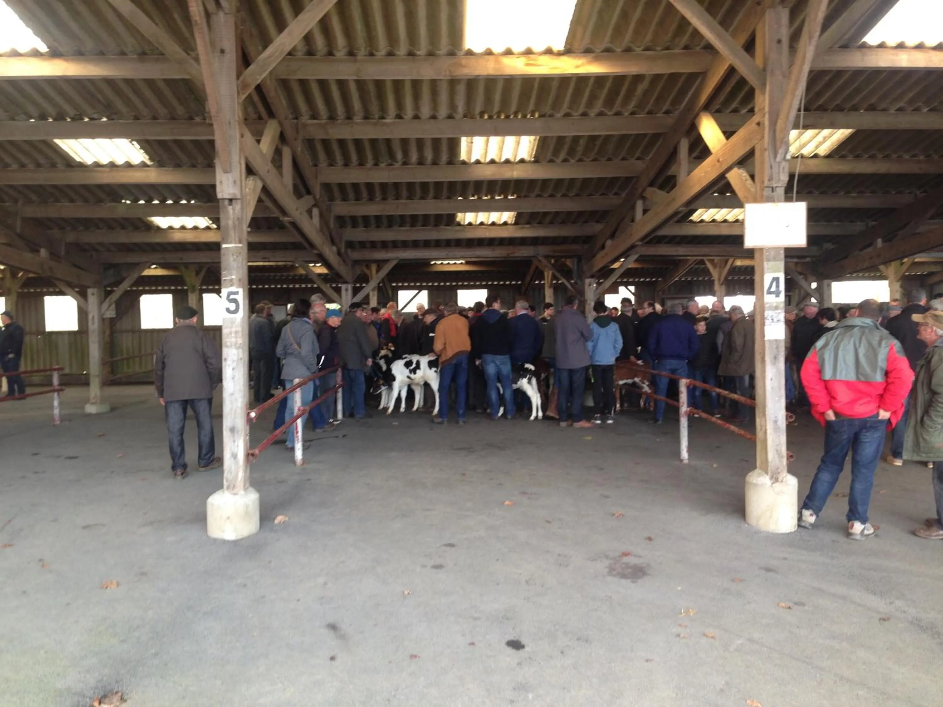 People in La Blanche Roche