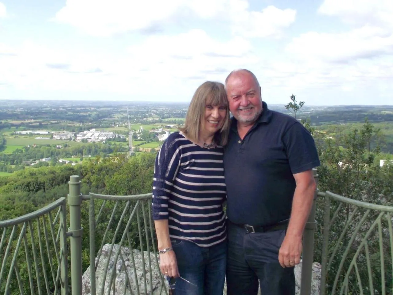 Lake view in La Blanche Roche