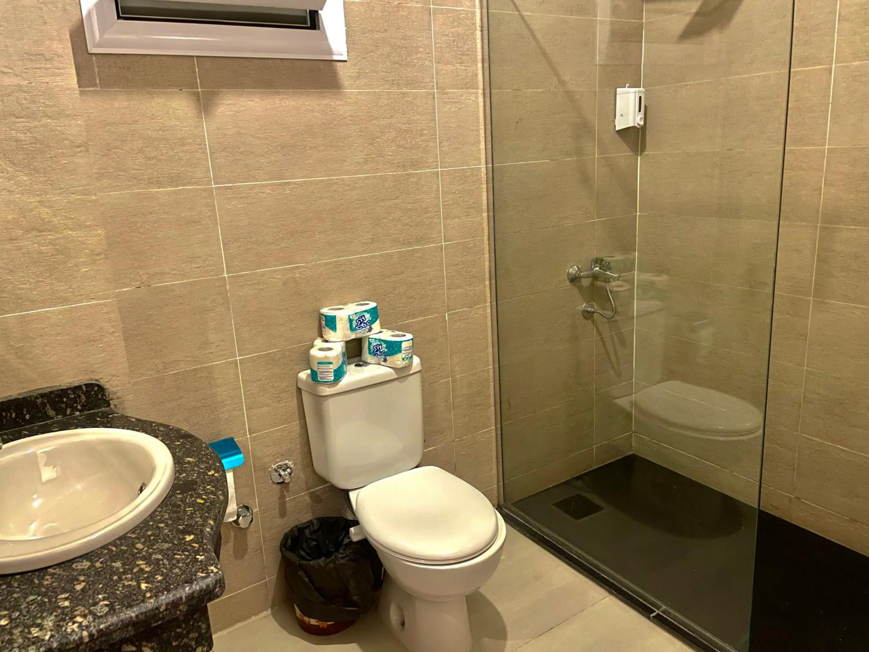 Shower in Nile Panorama Hotel & Restaurant