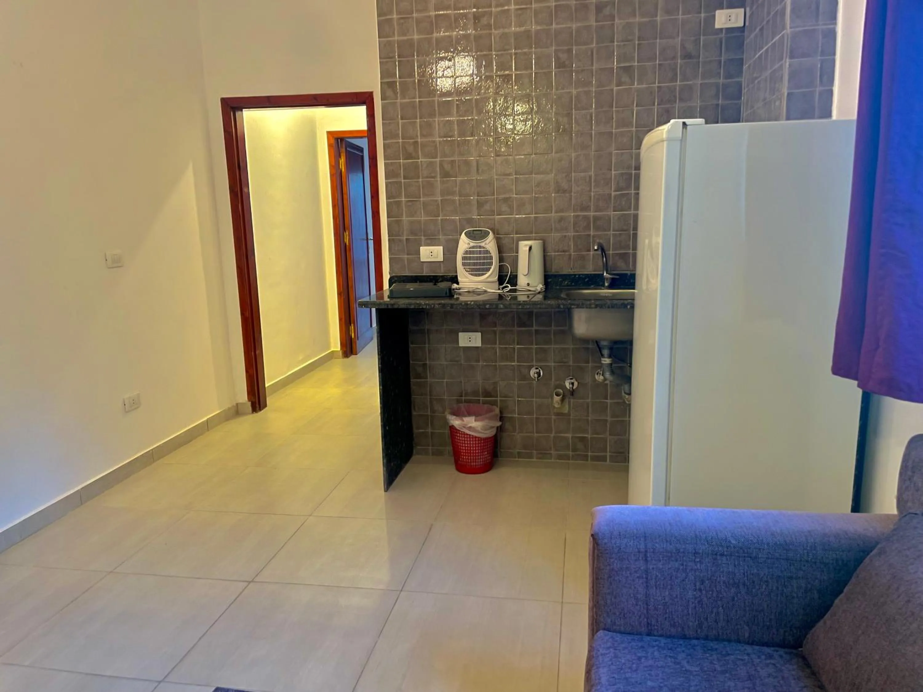 Kitchen or kitchenette in Nile Panorama Hotel & Restaurant