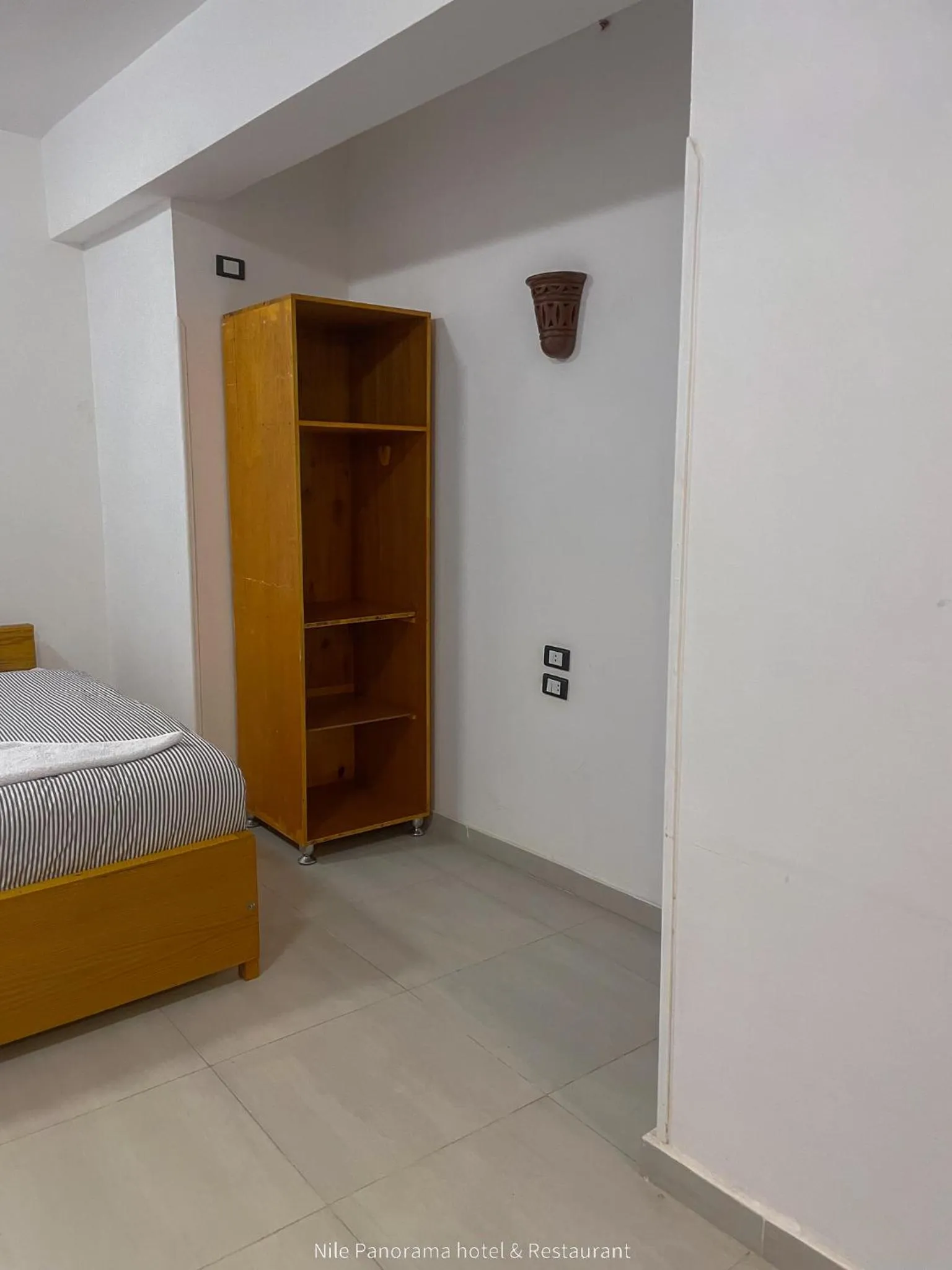 Bed in Nile Panorama Hotel & Restaurant