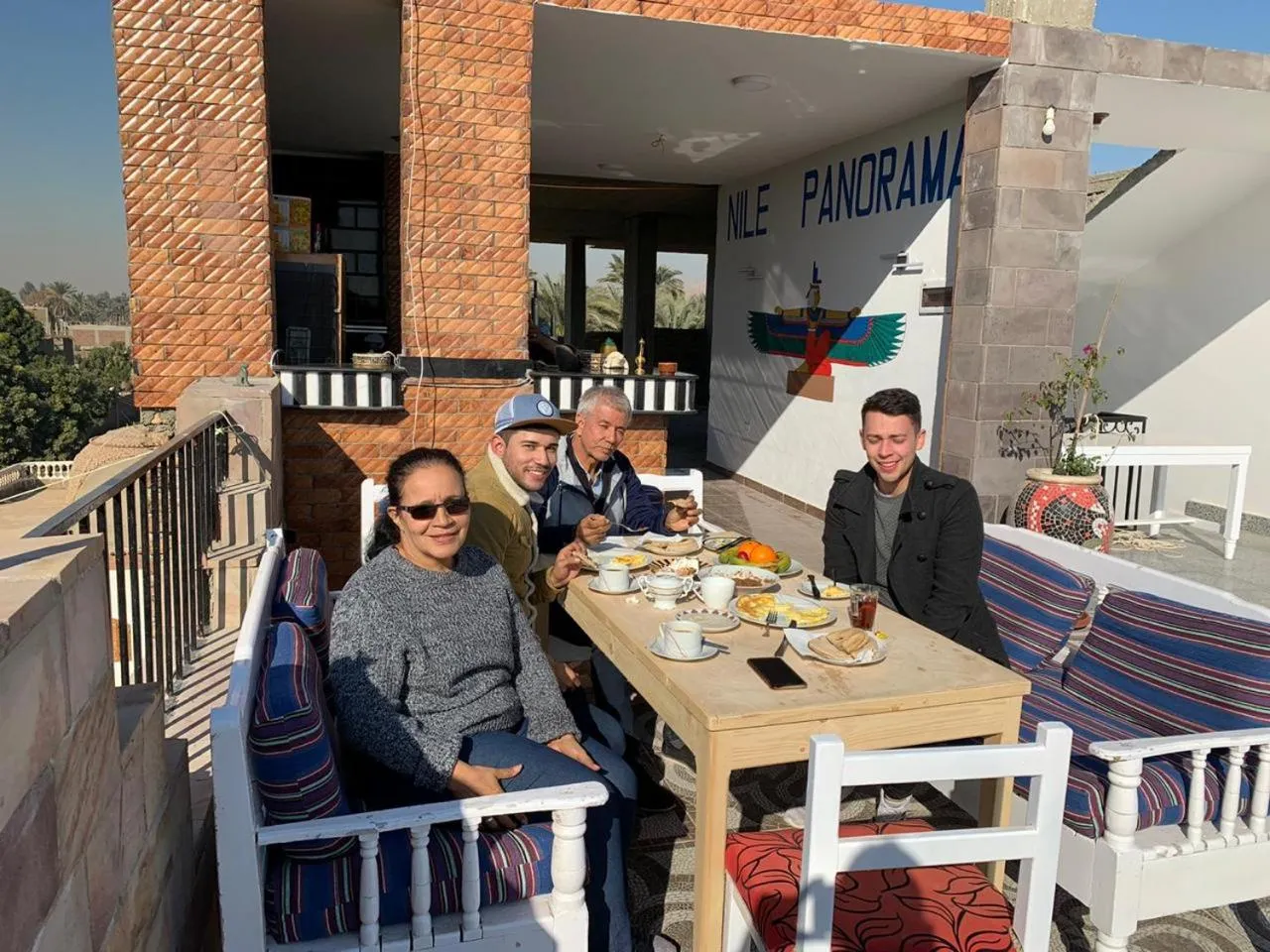 Patio in Nile Panorama Hotel & Restaurant