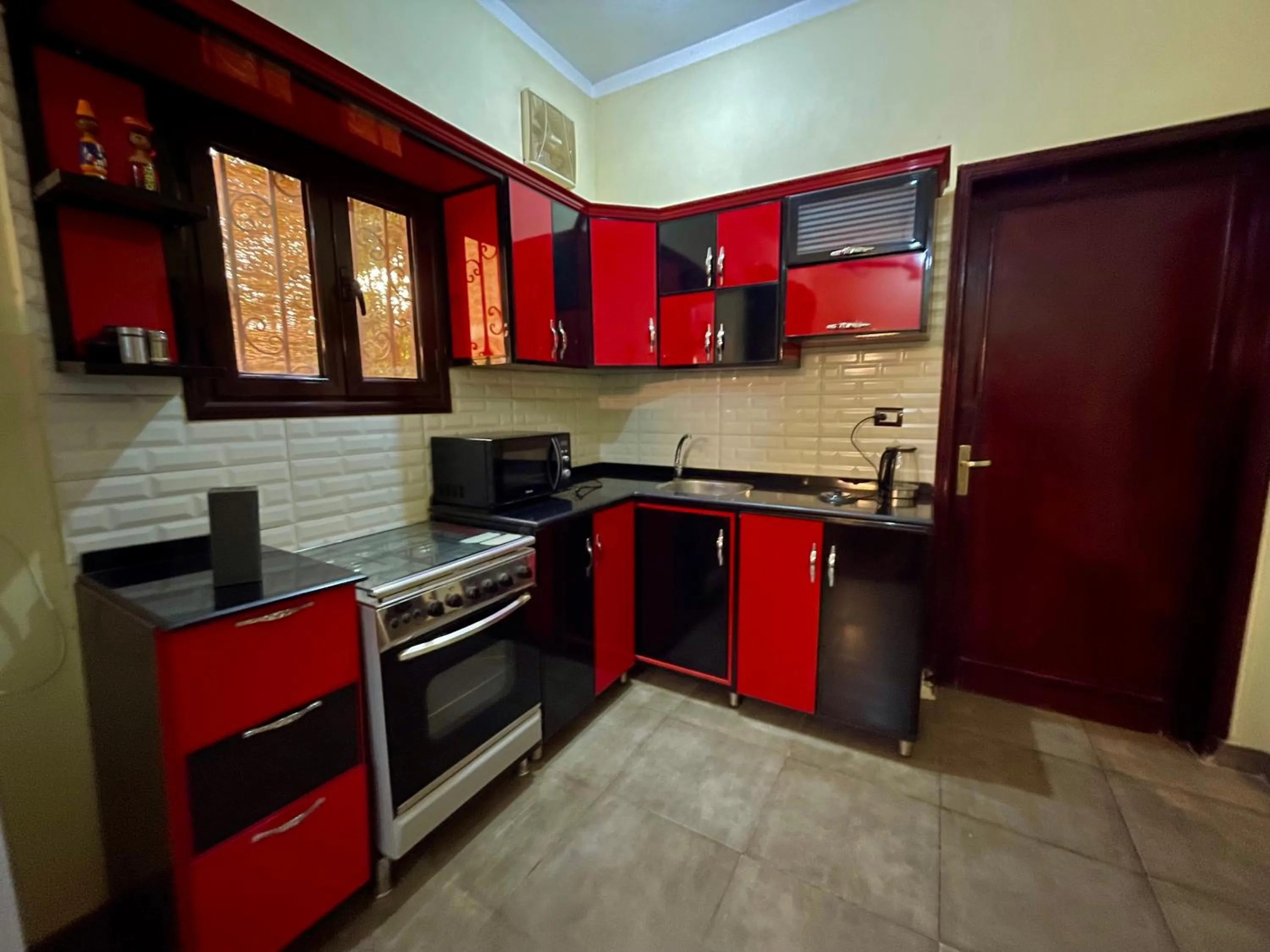 Kitchen or kitchenette in Nile Panorama Hotel & Restaurant