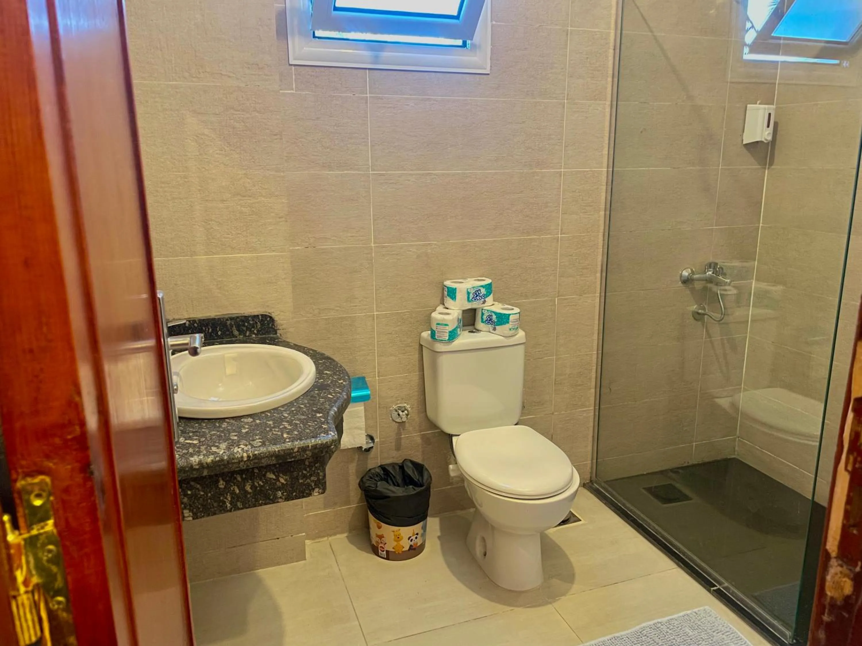 Shower in Nile Panorama Hotel & Restaurant