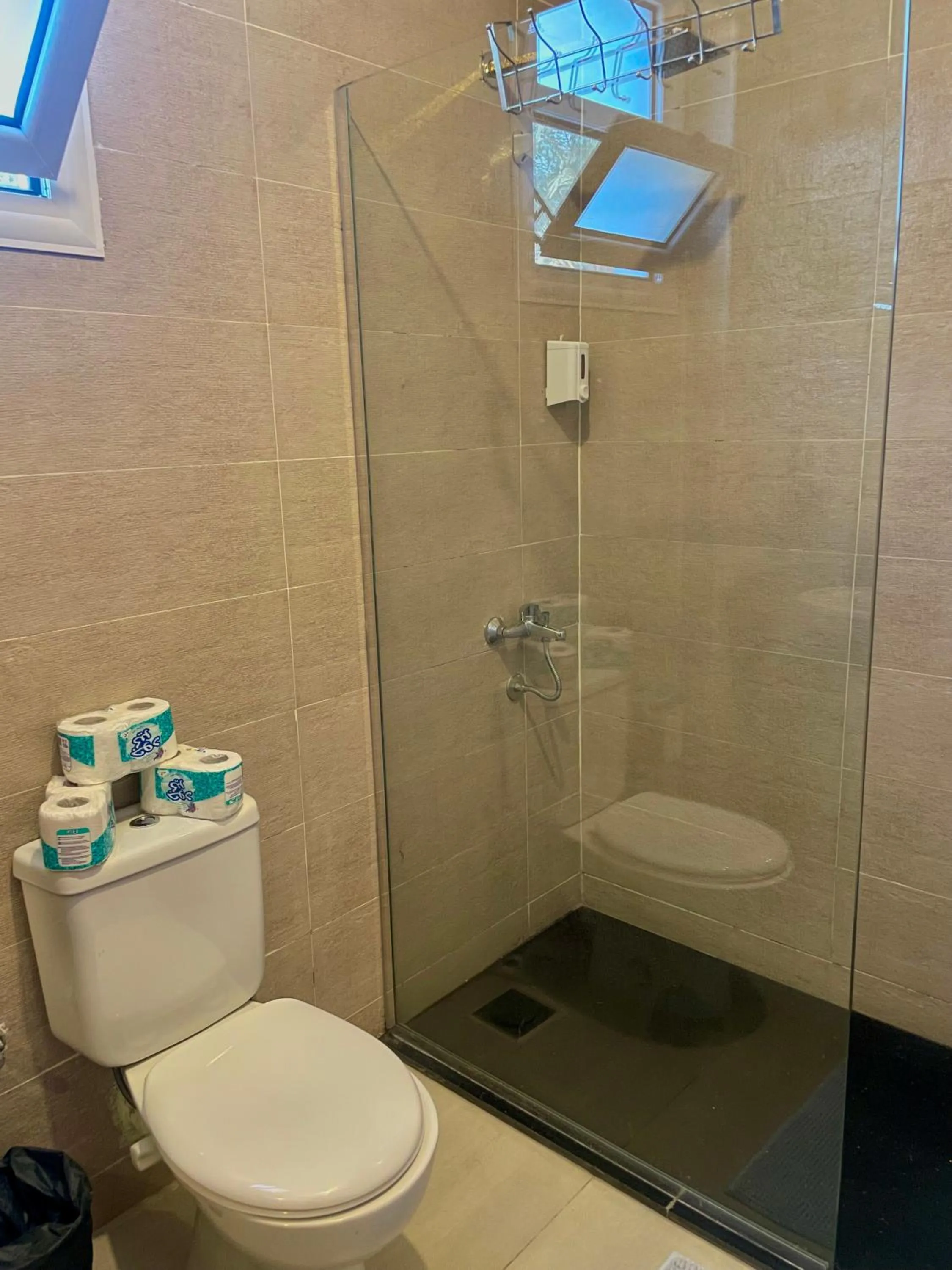 Shower in Nile Panorama Hotel & Restaurant