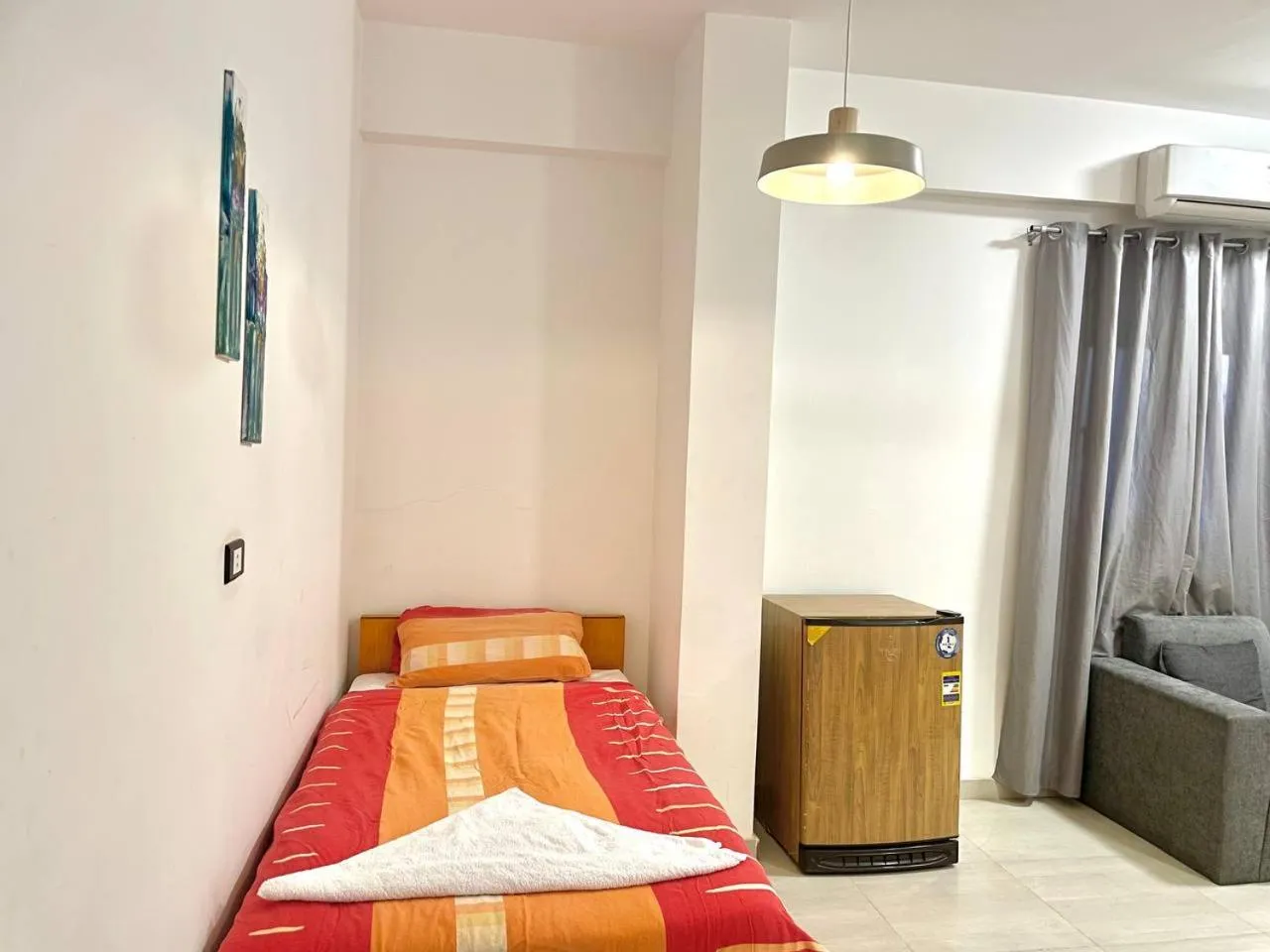 Bed in Nile Panorama Hotel & Restaurant