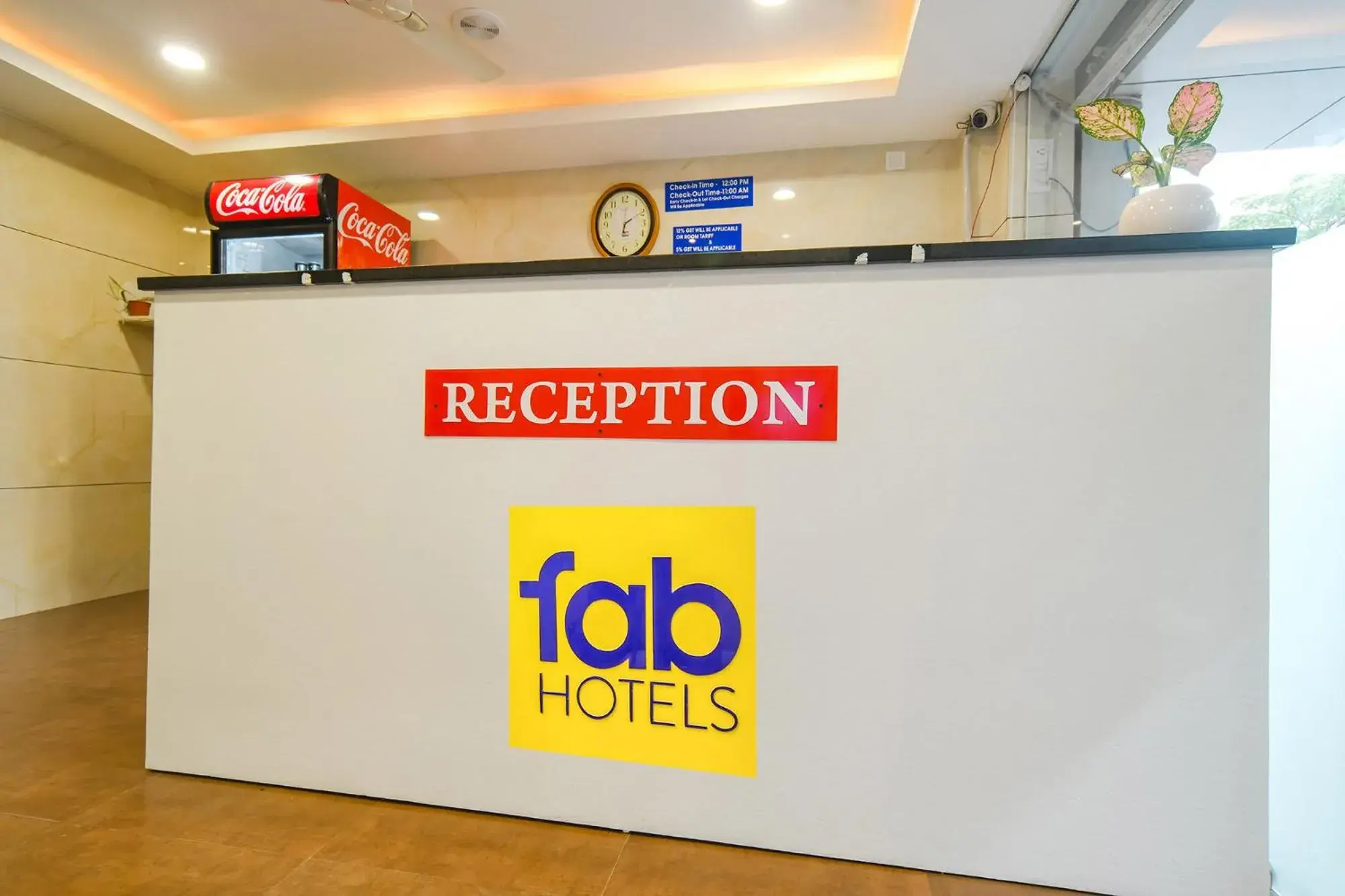 Lobby or reception in FabHotel Ten Eleven Lobby or reception in FabHotel Ten Eleven