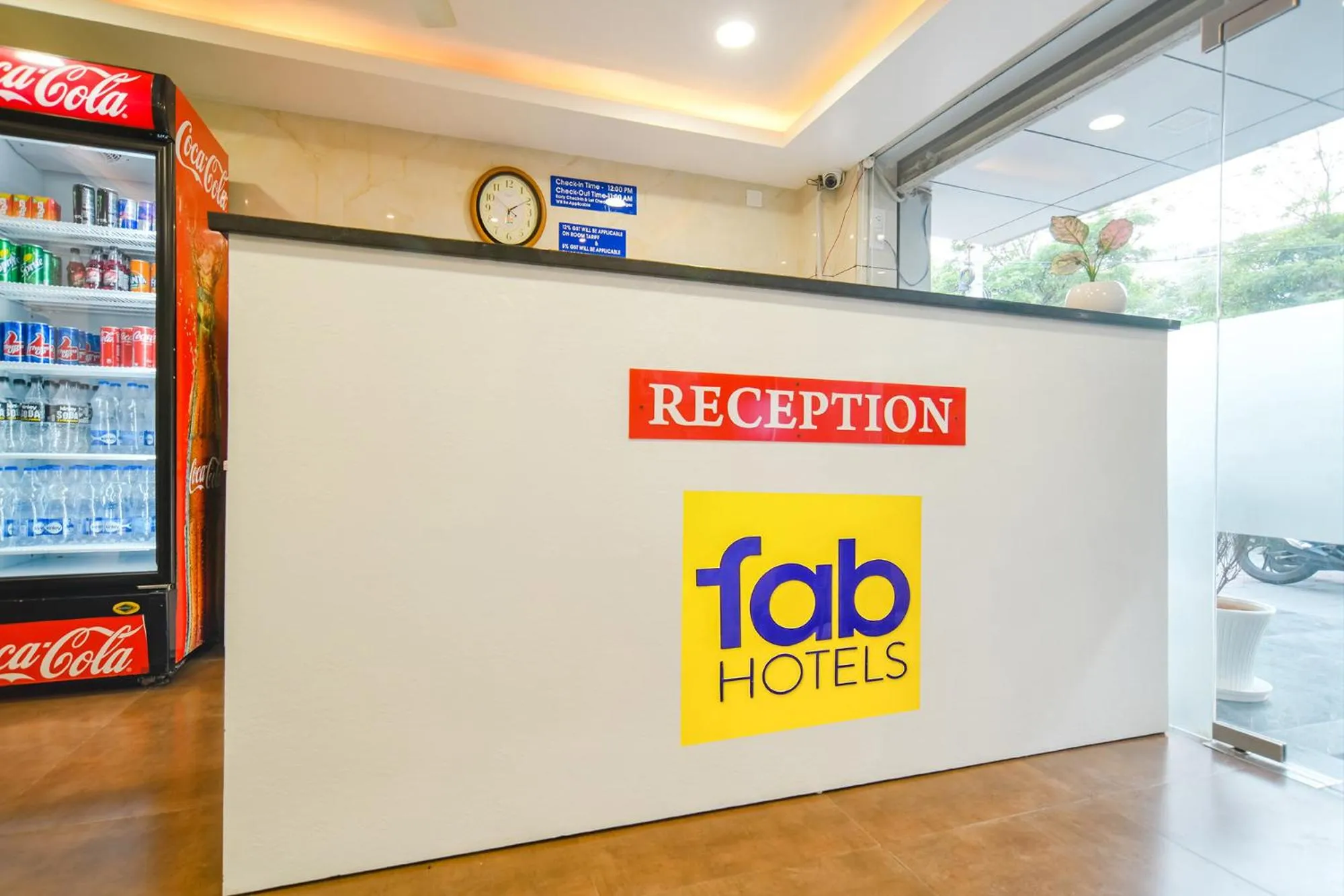 Lobby or reception in FabHotel Ten Eleven