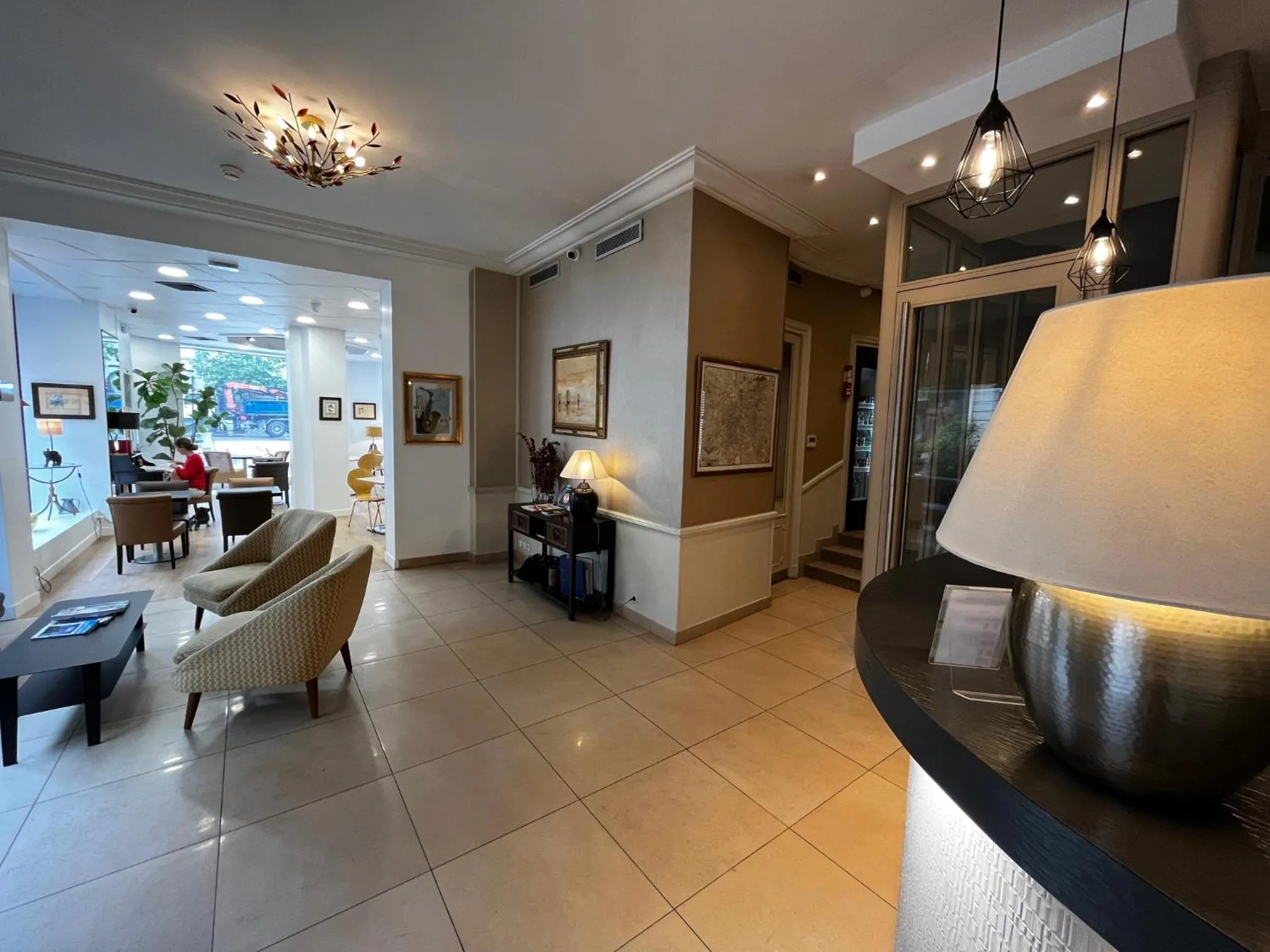 Living room in Hotel Viator - Gare de Lyon