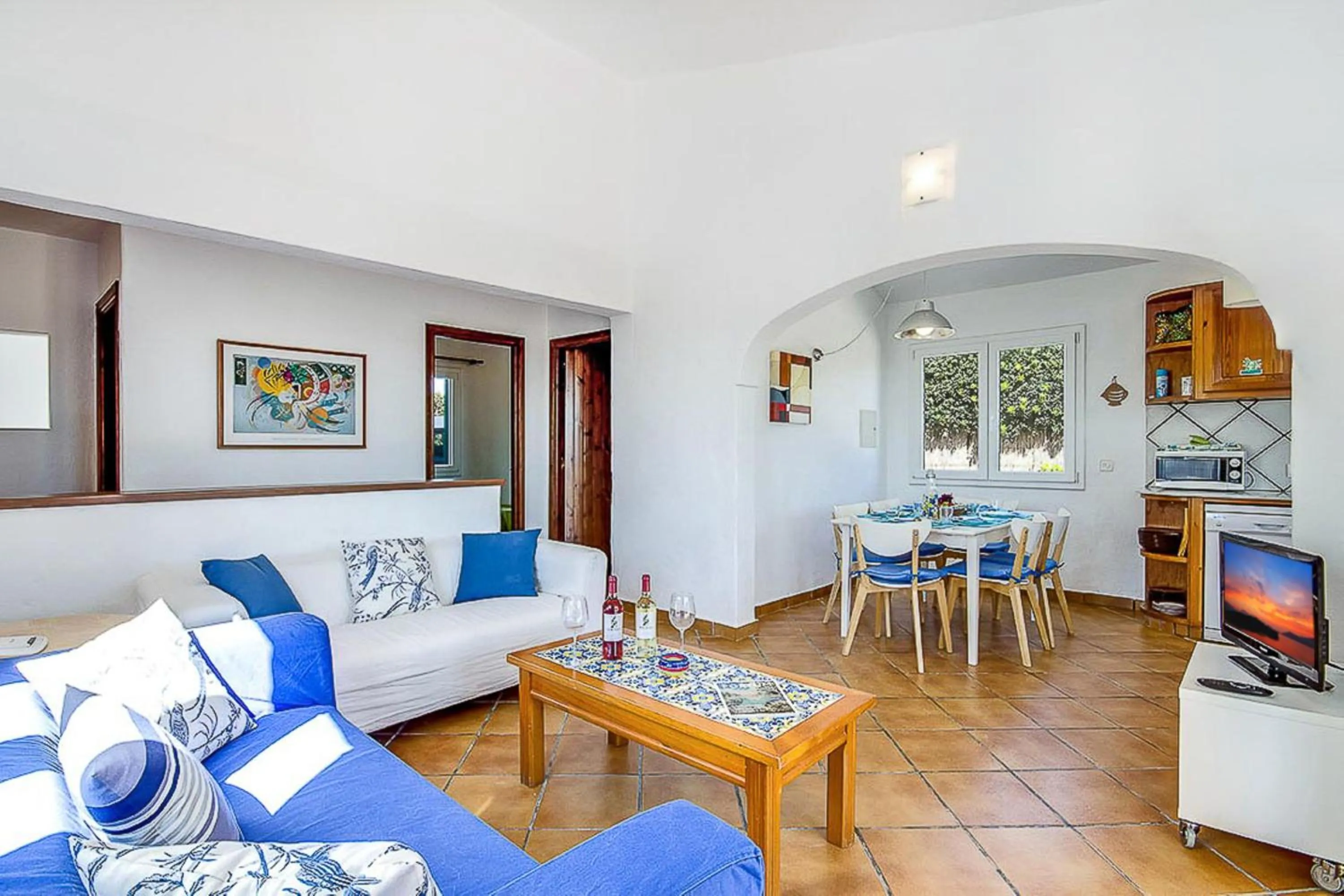 Living room in Villa FARO by Mauter Villas