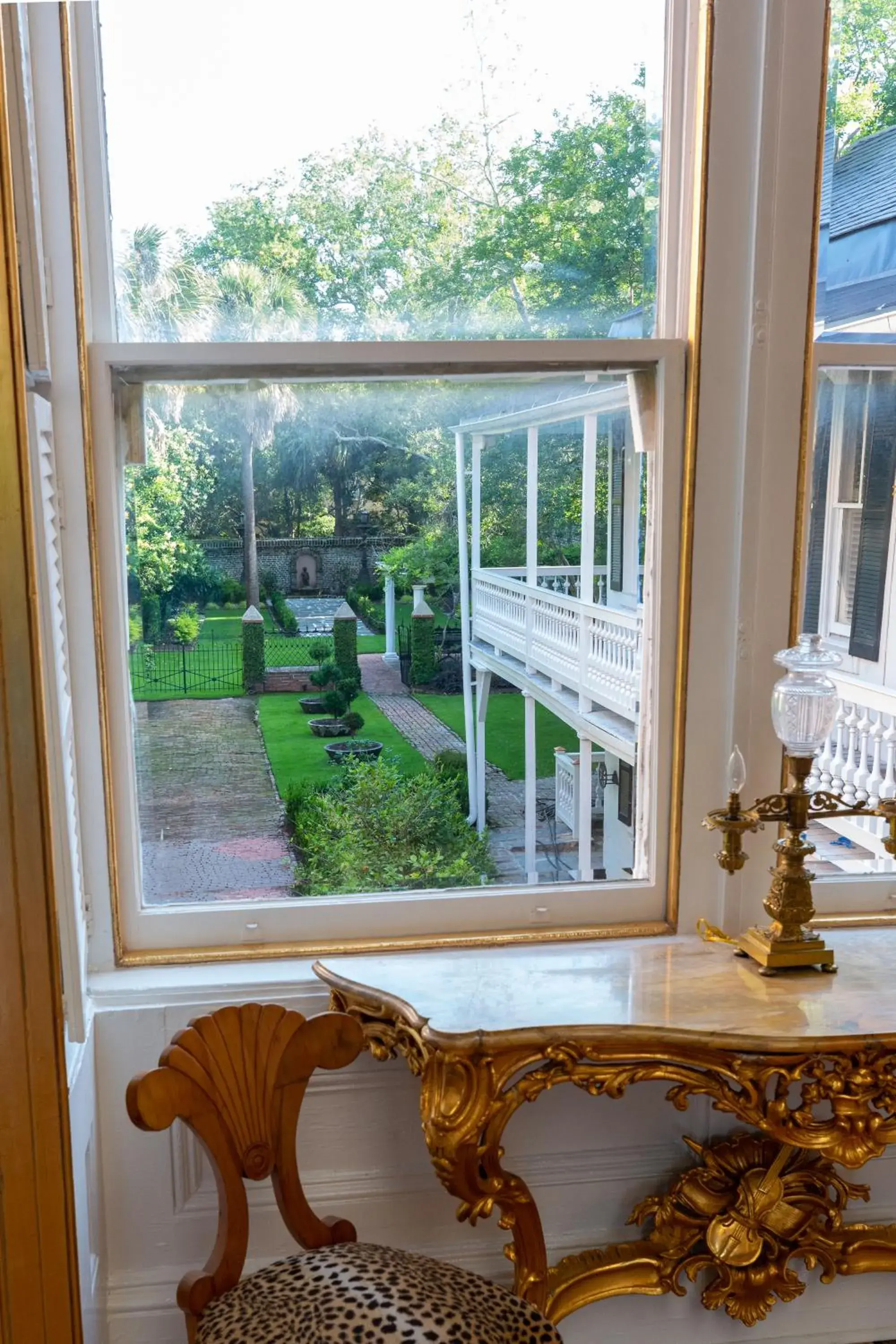 Garden view in 20 South Battery Garden view in 20 South Battery