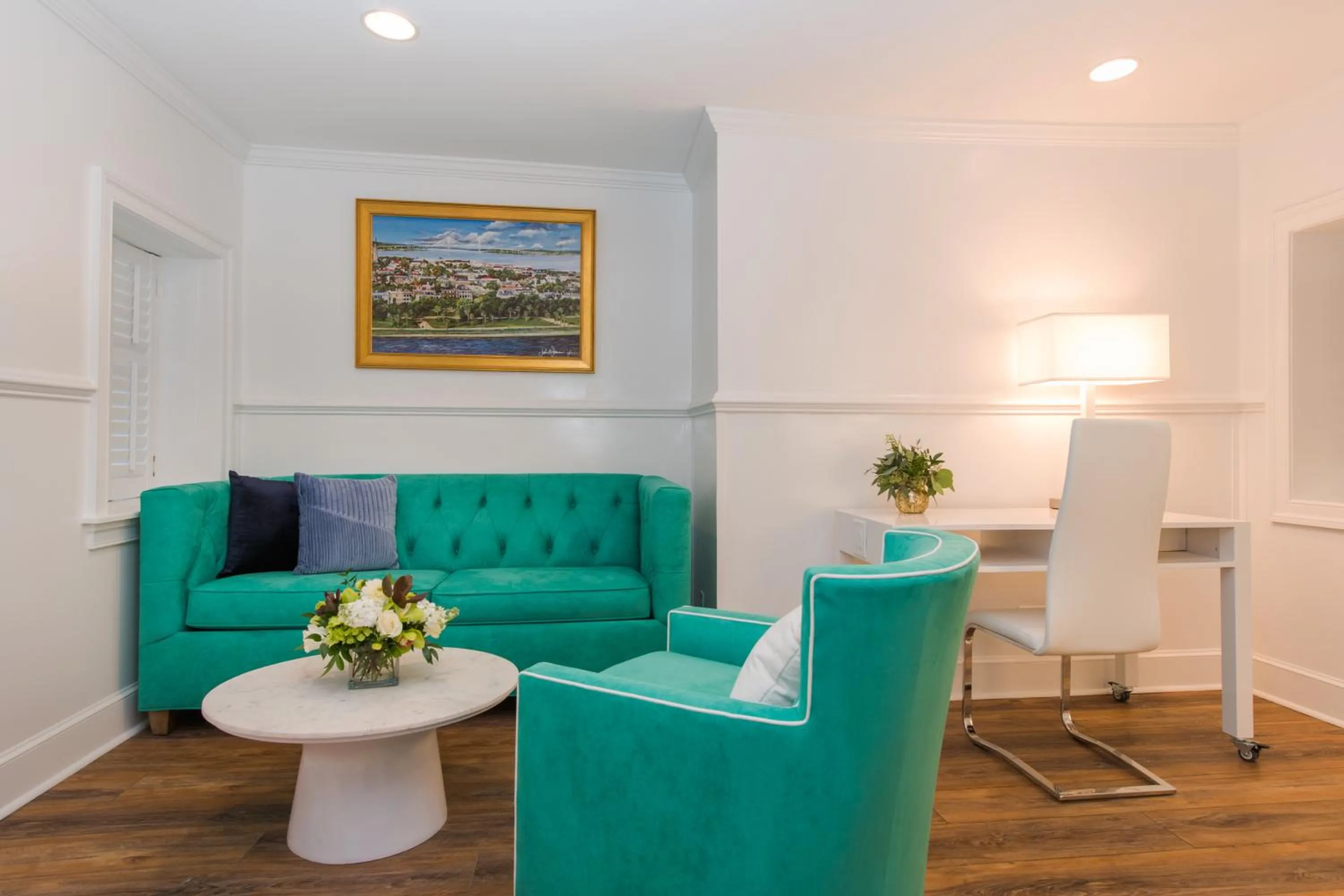 Living room in 20 South Battery