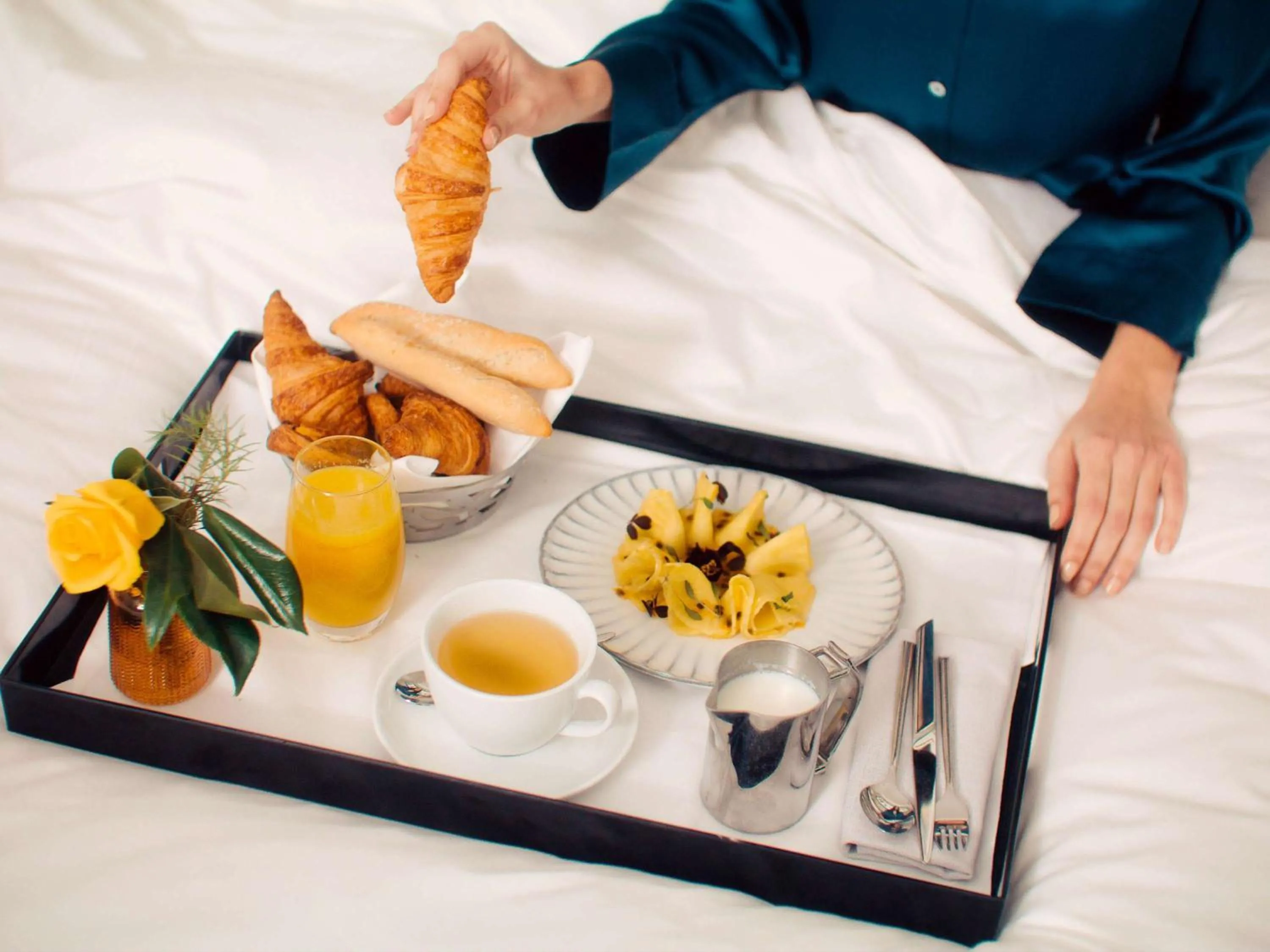 Bedroom in Sofitel Paris Le Faubourg