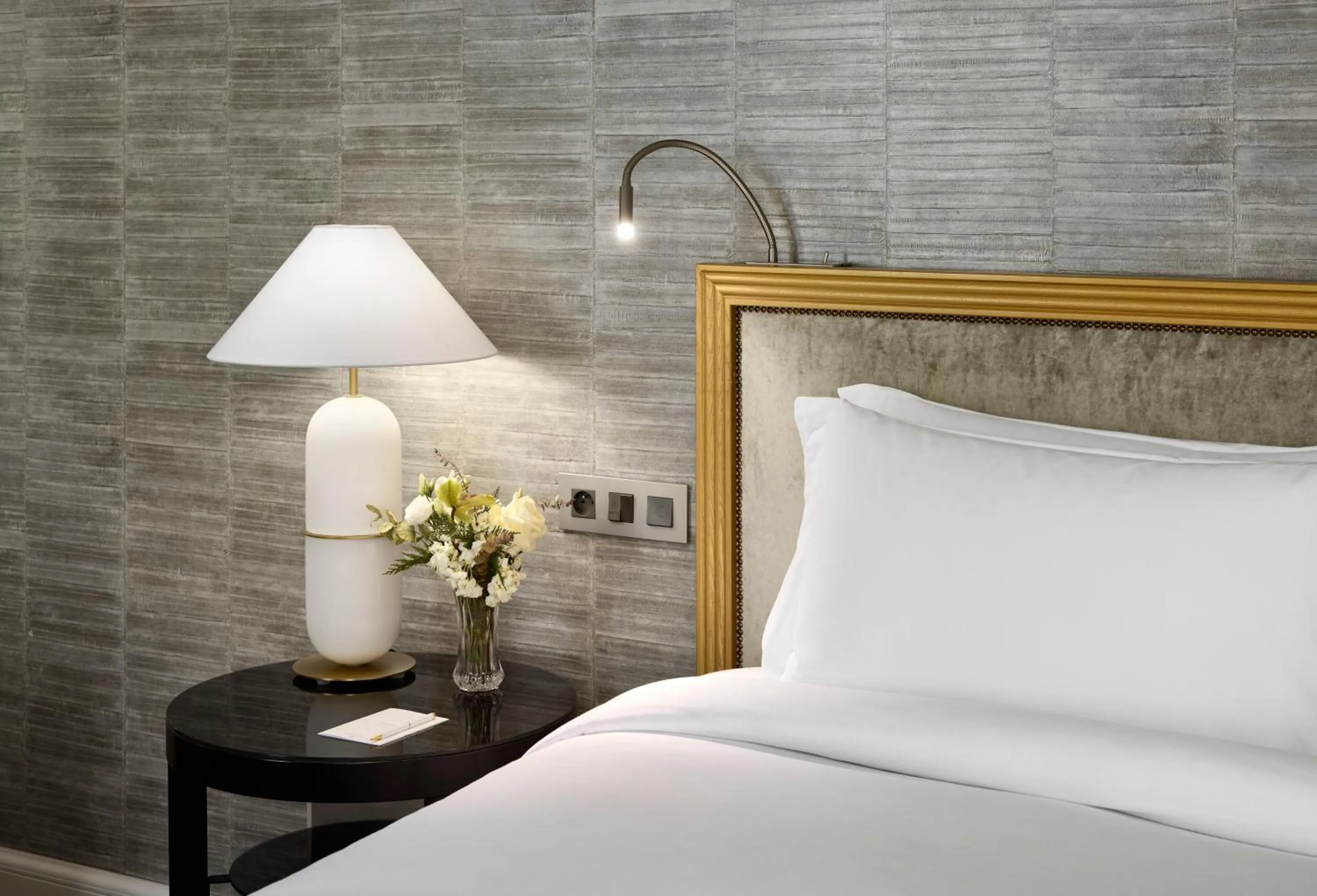 Bed in Sofitel Paris Le Faubourg