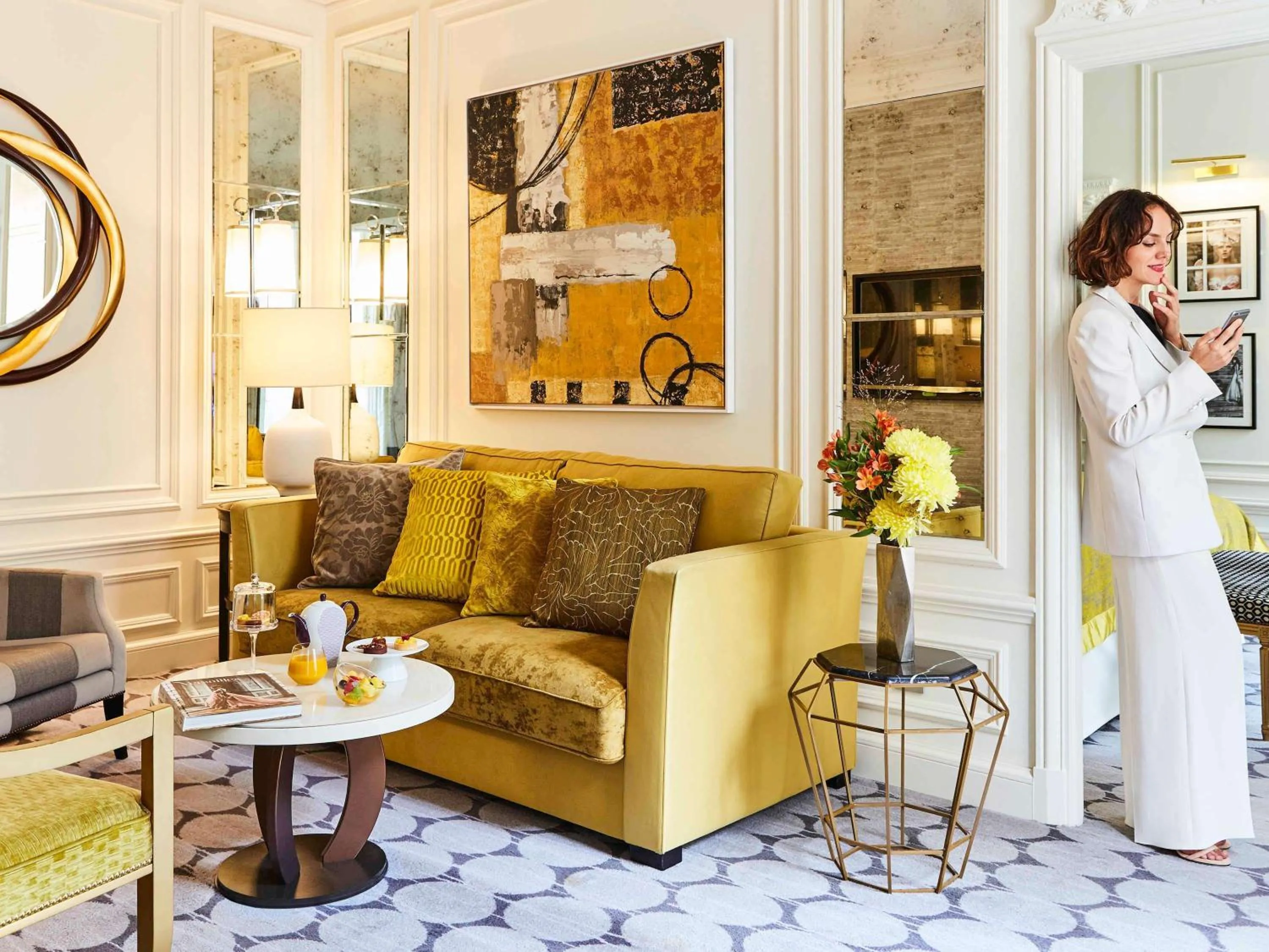 Bedroom in Sofitel Paris Le Faubourg