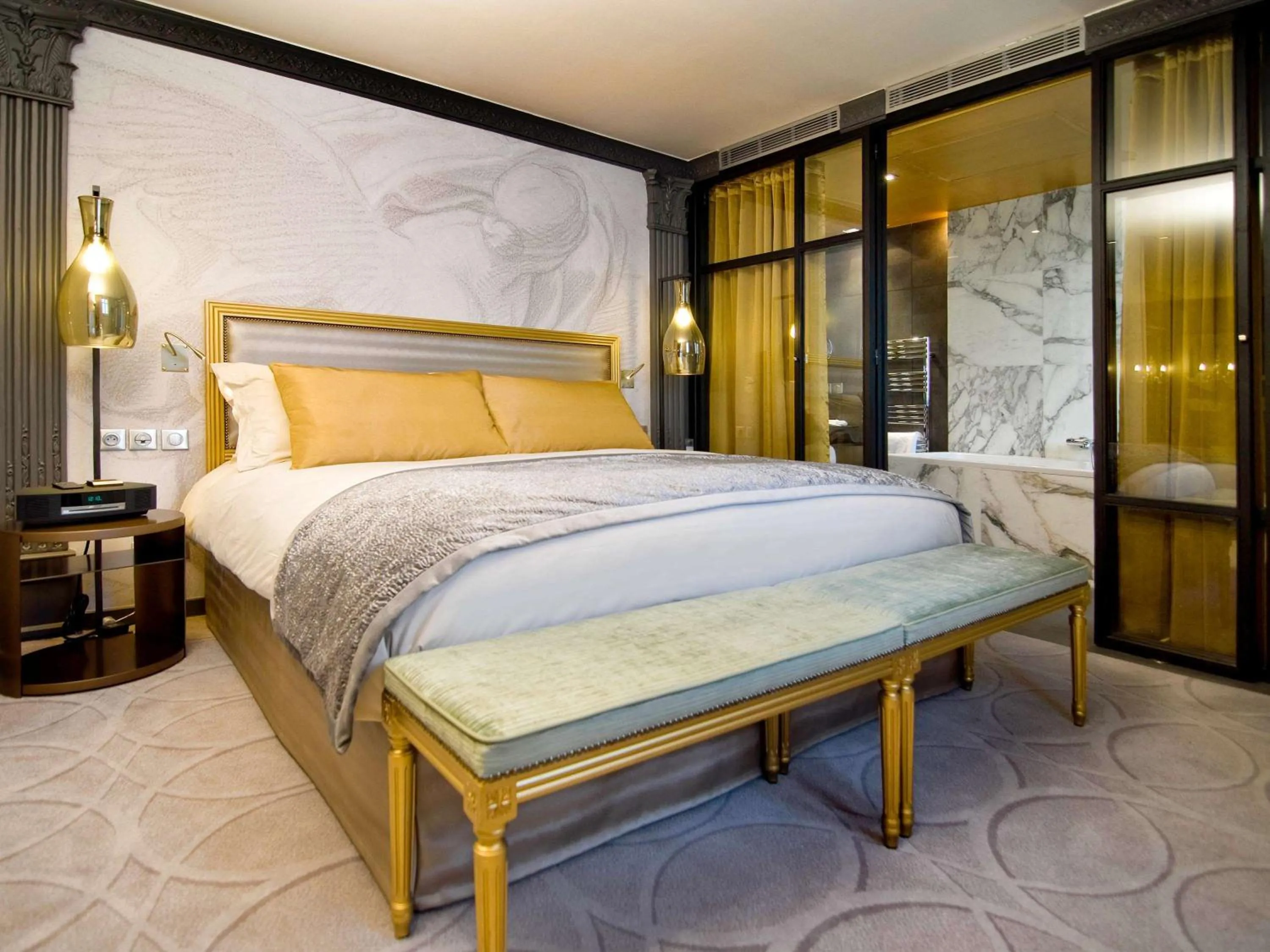 Bedroom, Bed in Sofitel Paris Le Faubourg
