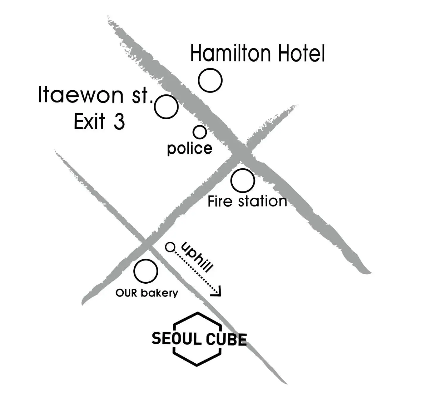 Property building in Seoul Cube Itaewon Property building in Seoul Cube Itaewon