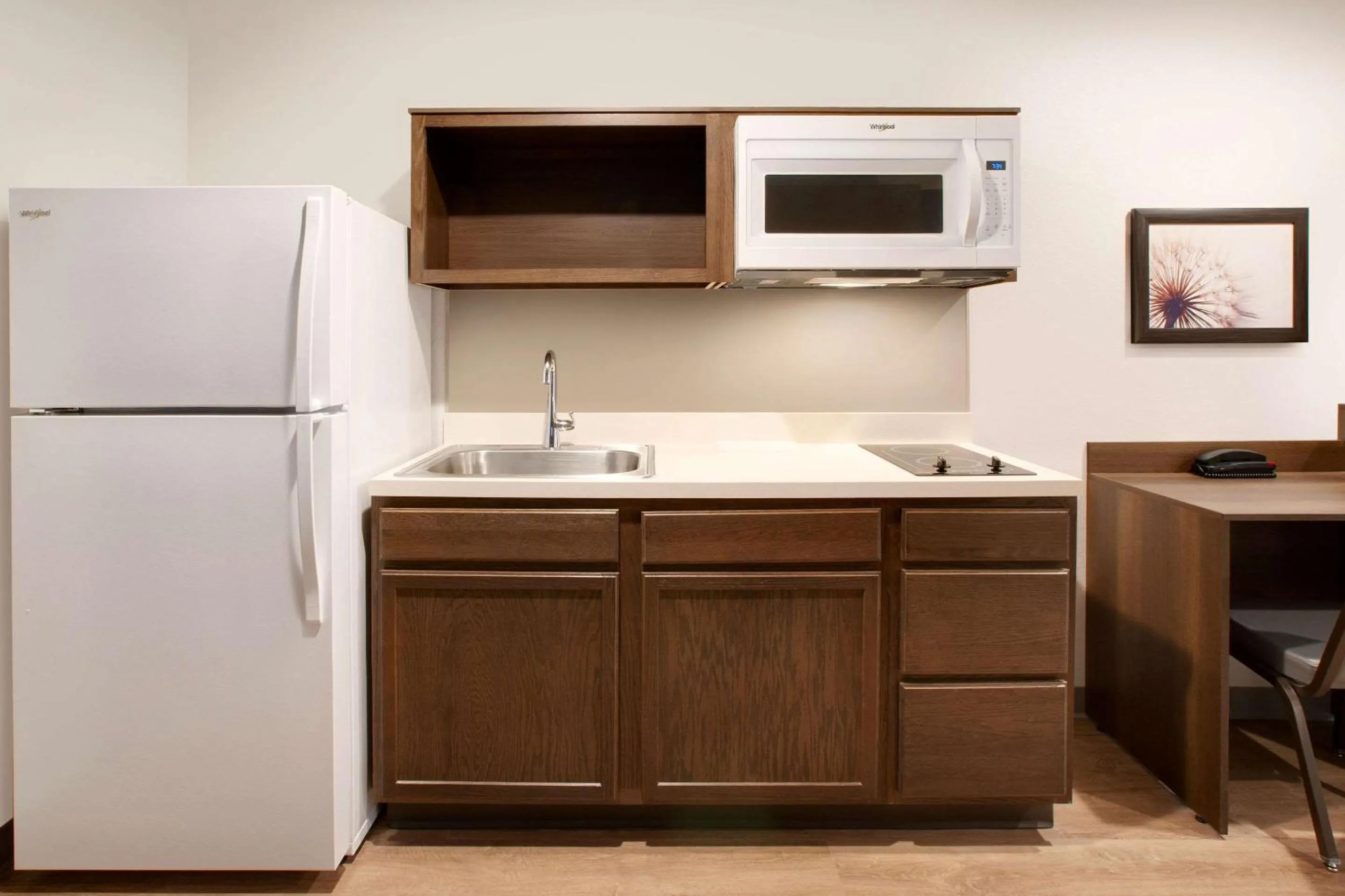 Photo of the whole room in WoodSpring Suites Quantico