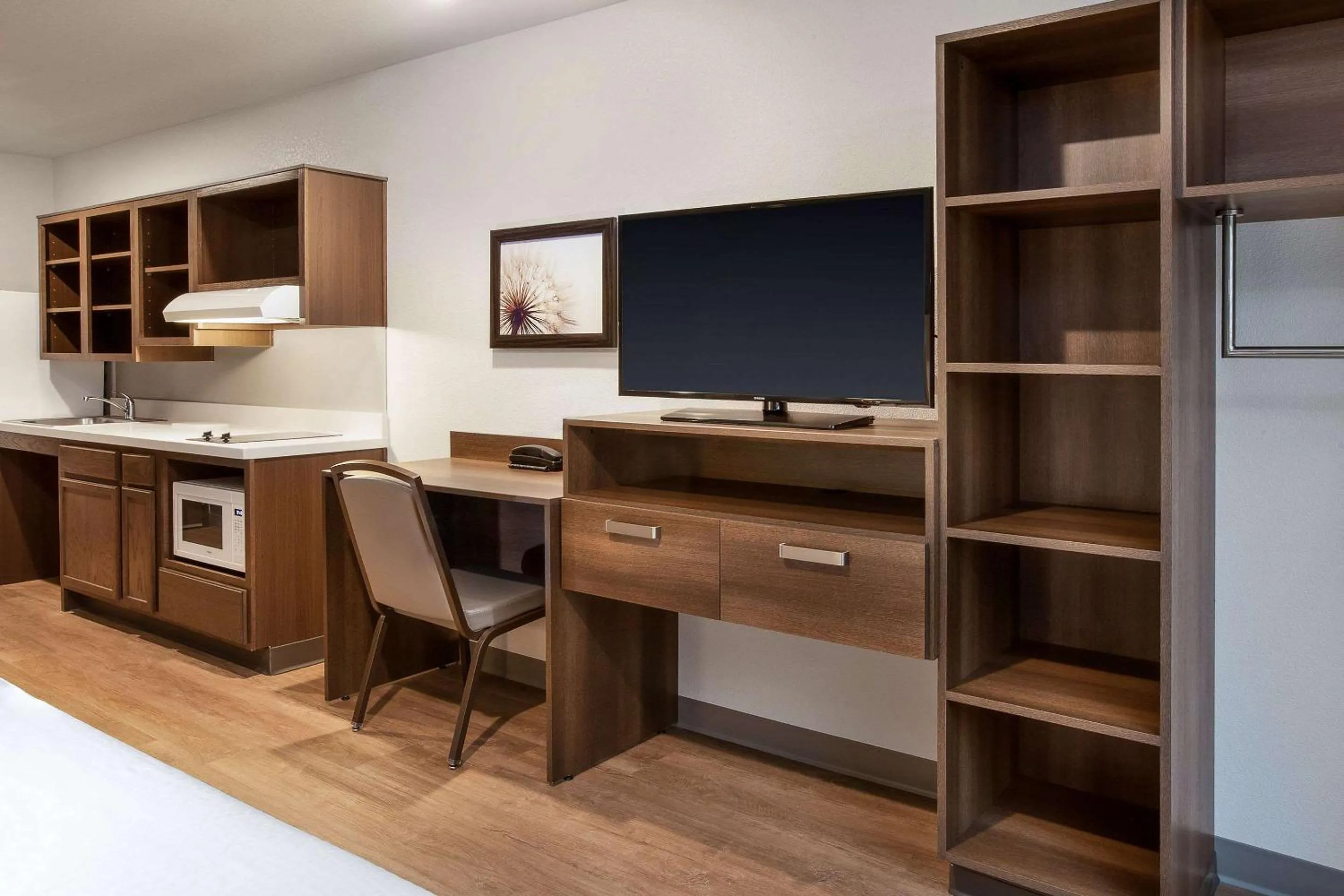 Photo of the whole room in WoodSpring Suites Washington DC Northeast Greenbelt