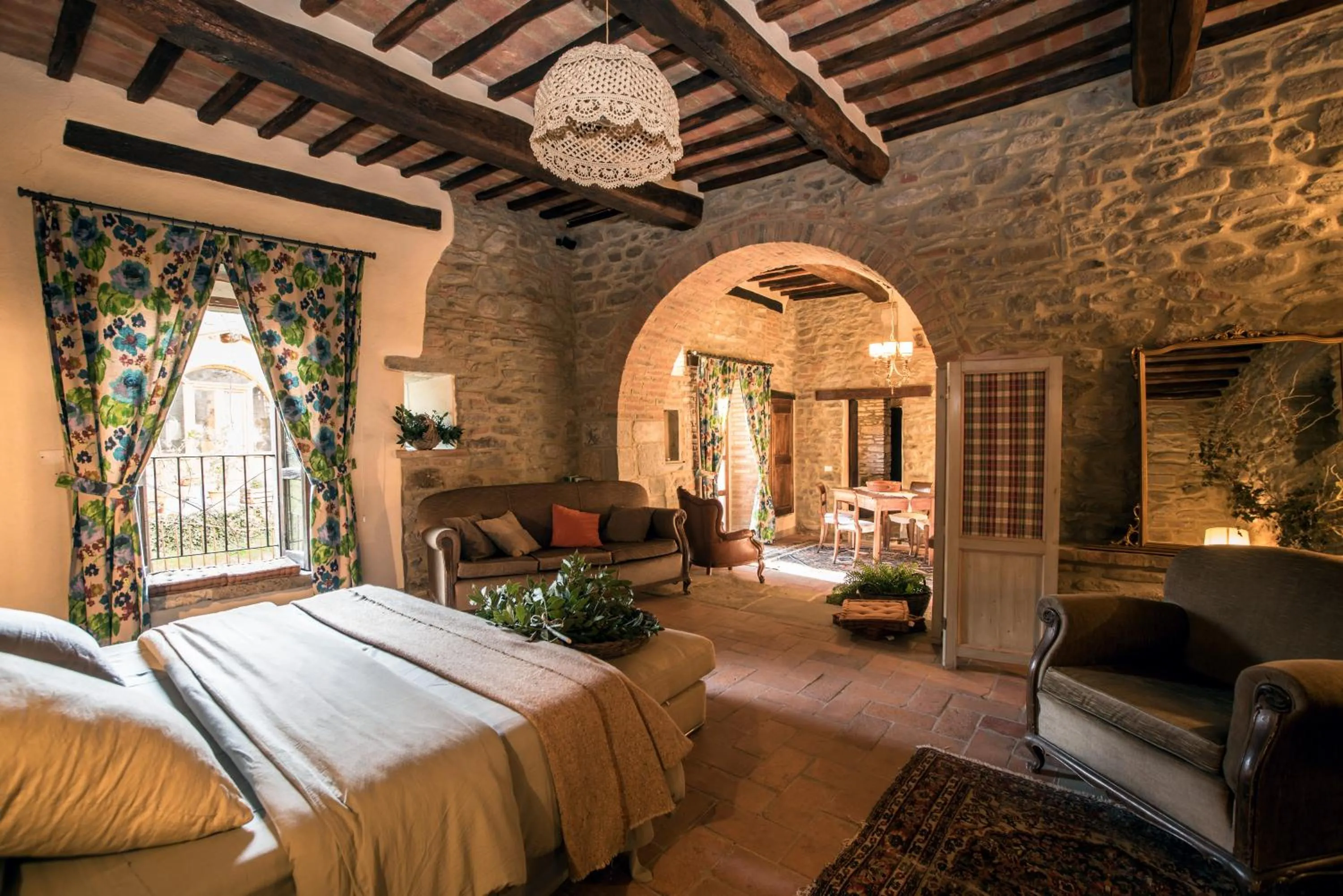 Bed in Agriturismo Frantoio Valiani