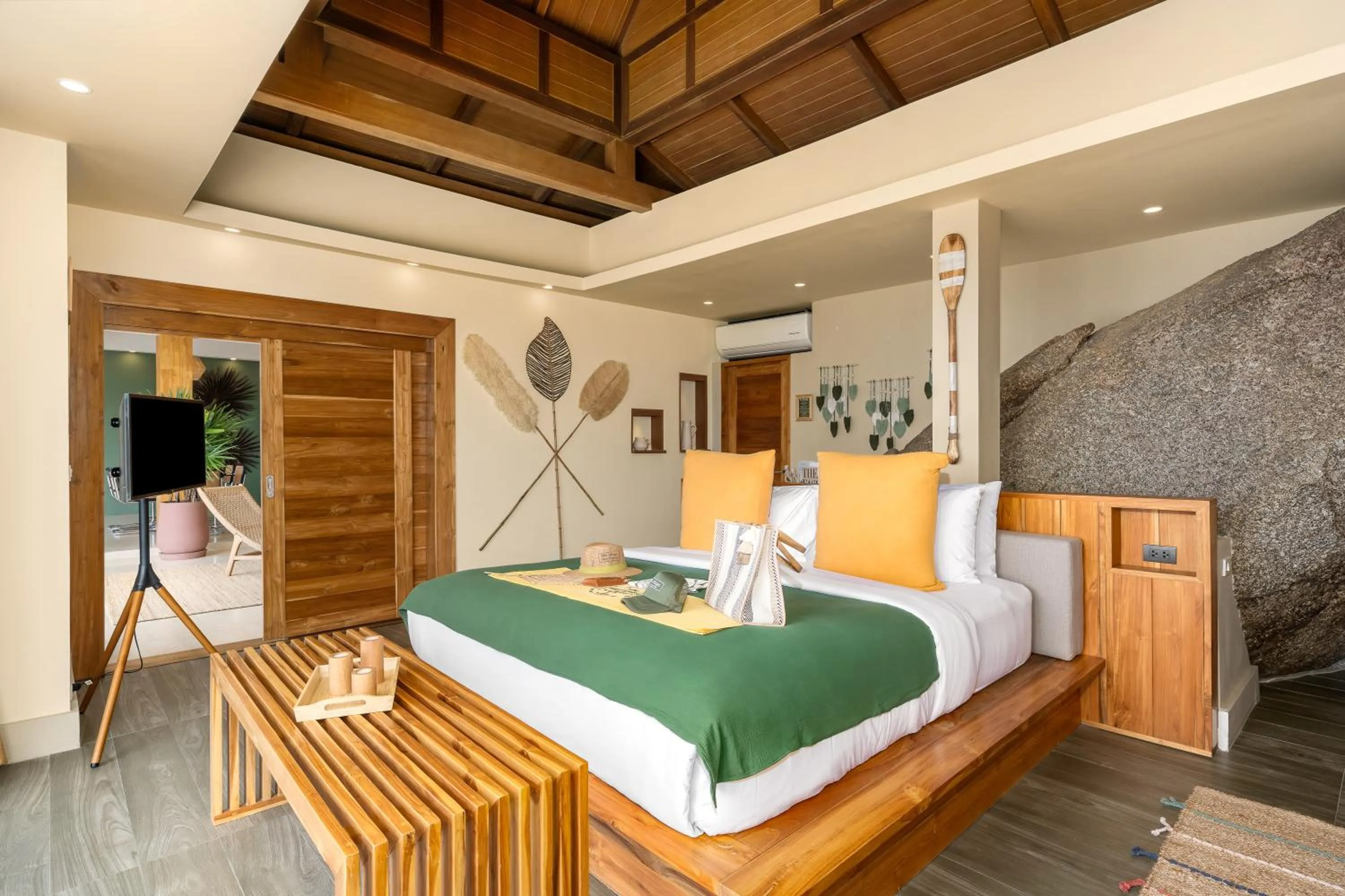 Bed in Wild Cottages Luxury and Natural - SHA Extra Plus Certified