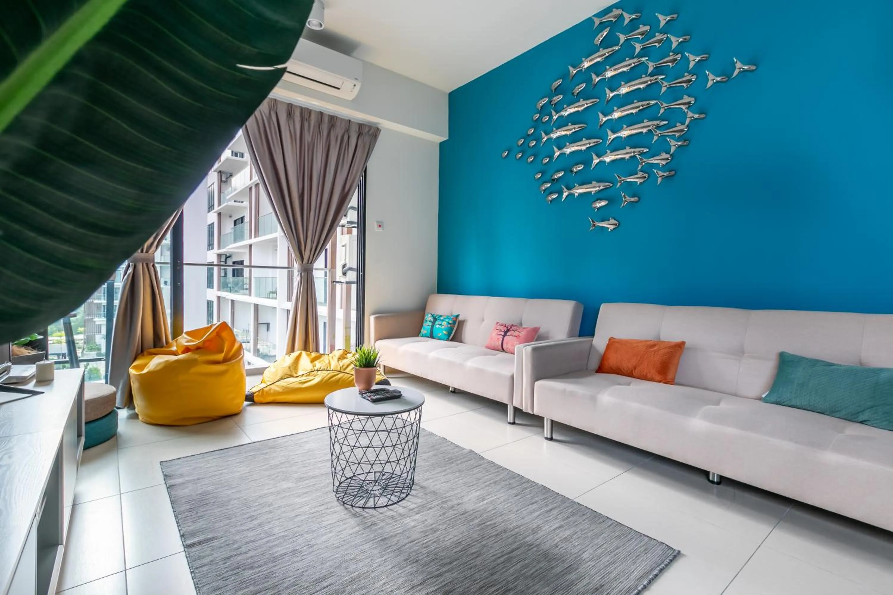 Living room in Urban Tropic@Midhill Genting Highland (Free Wi-Fi)