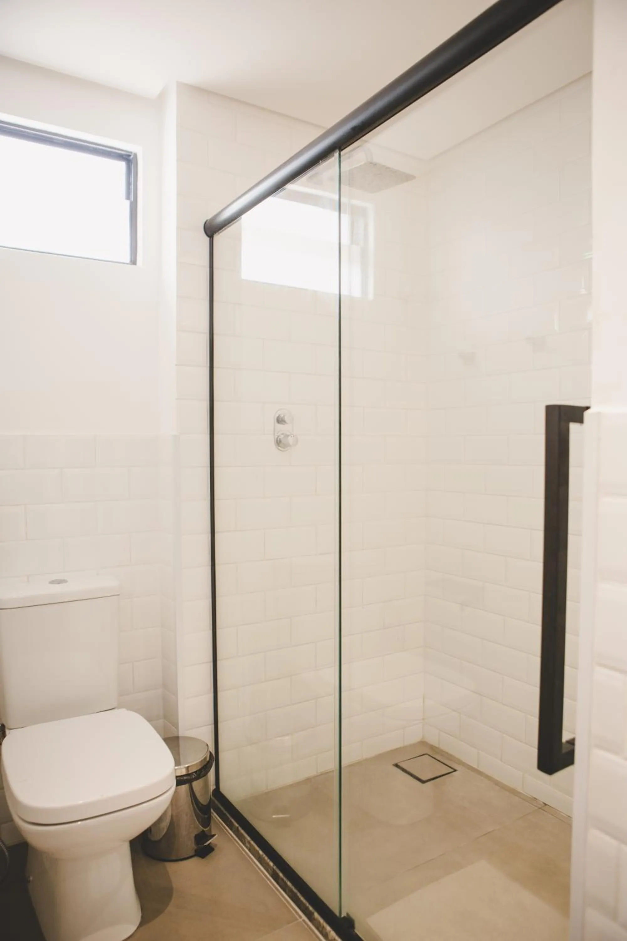 Shower in Wanderlust Hostel