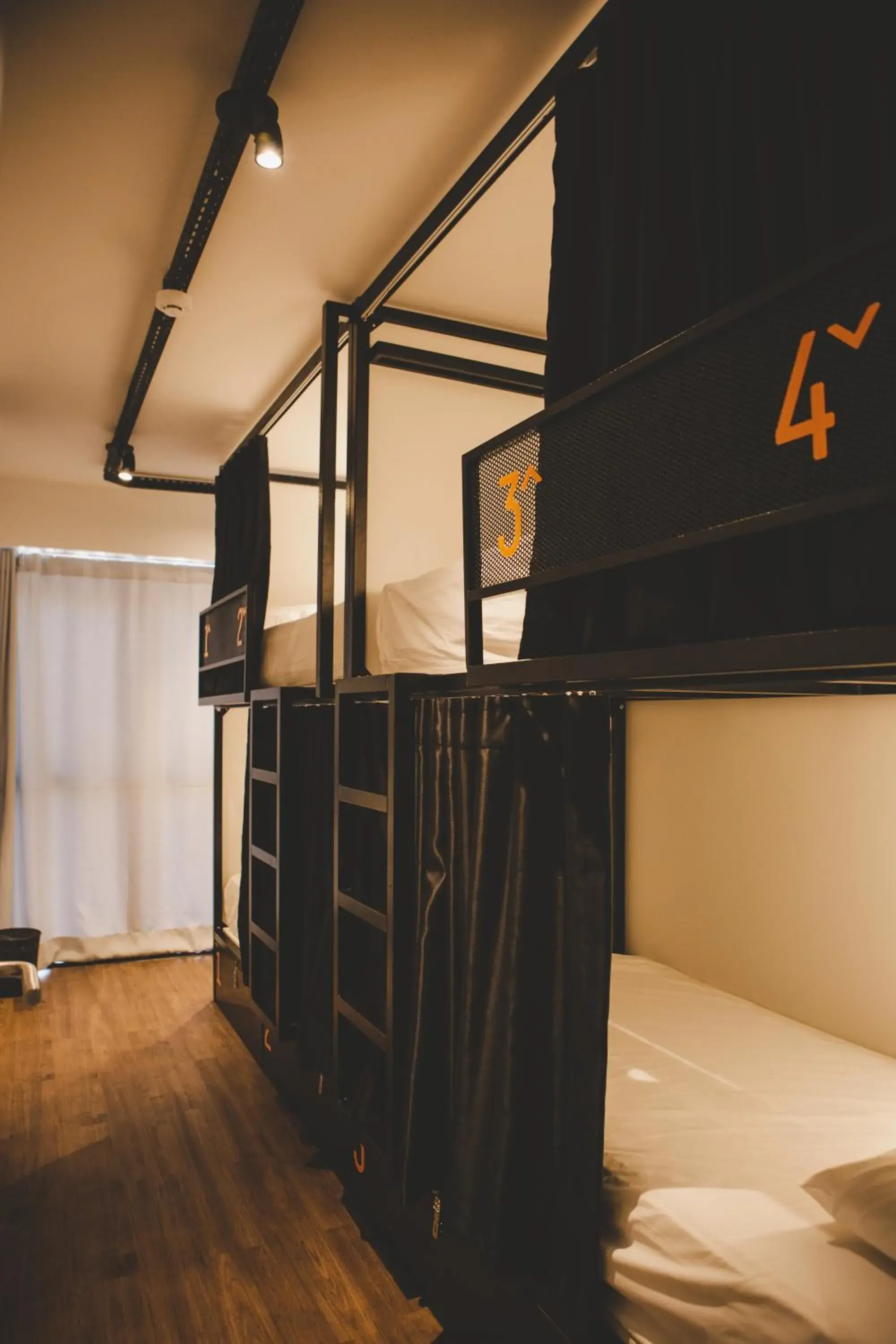 Bed in 4-Bed Male Dormitory Room in Wanderlust Hostel Bed in 4-Bed Male Dormitory Room in Wanderlust Hostel